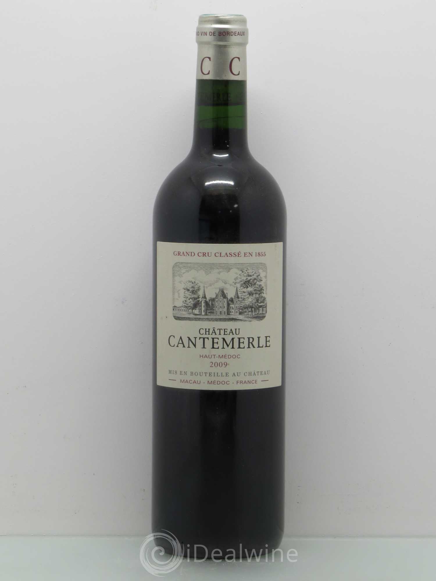 Château Cantemerle 5ème Grand Cru Classé 2009 - Lot de 1 bouteille - 0