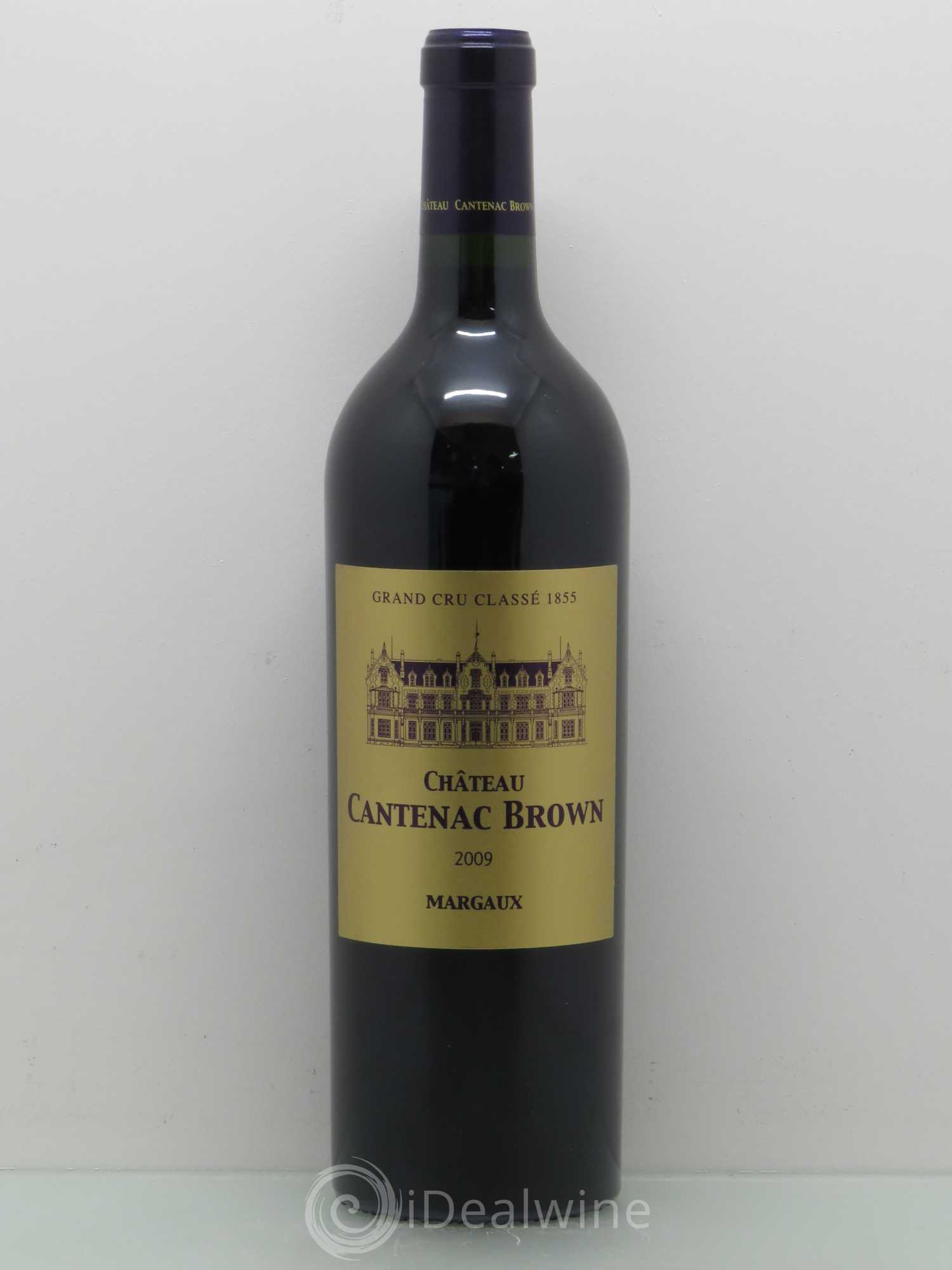 Château Cantenac Brown 3ème Grand Cru Classé 2009 - Lot de 1 bouteille - 0
