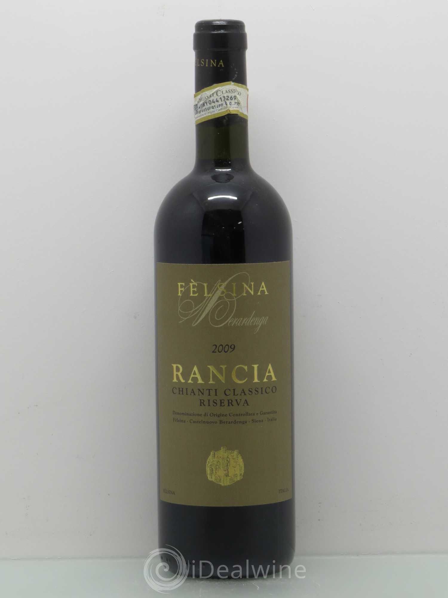 Chianti DOCG Classico Riserva Tenuta Felsina - Rancia 2009 - Lot of 1 bottle - 0