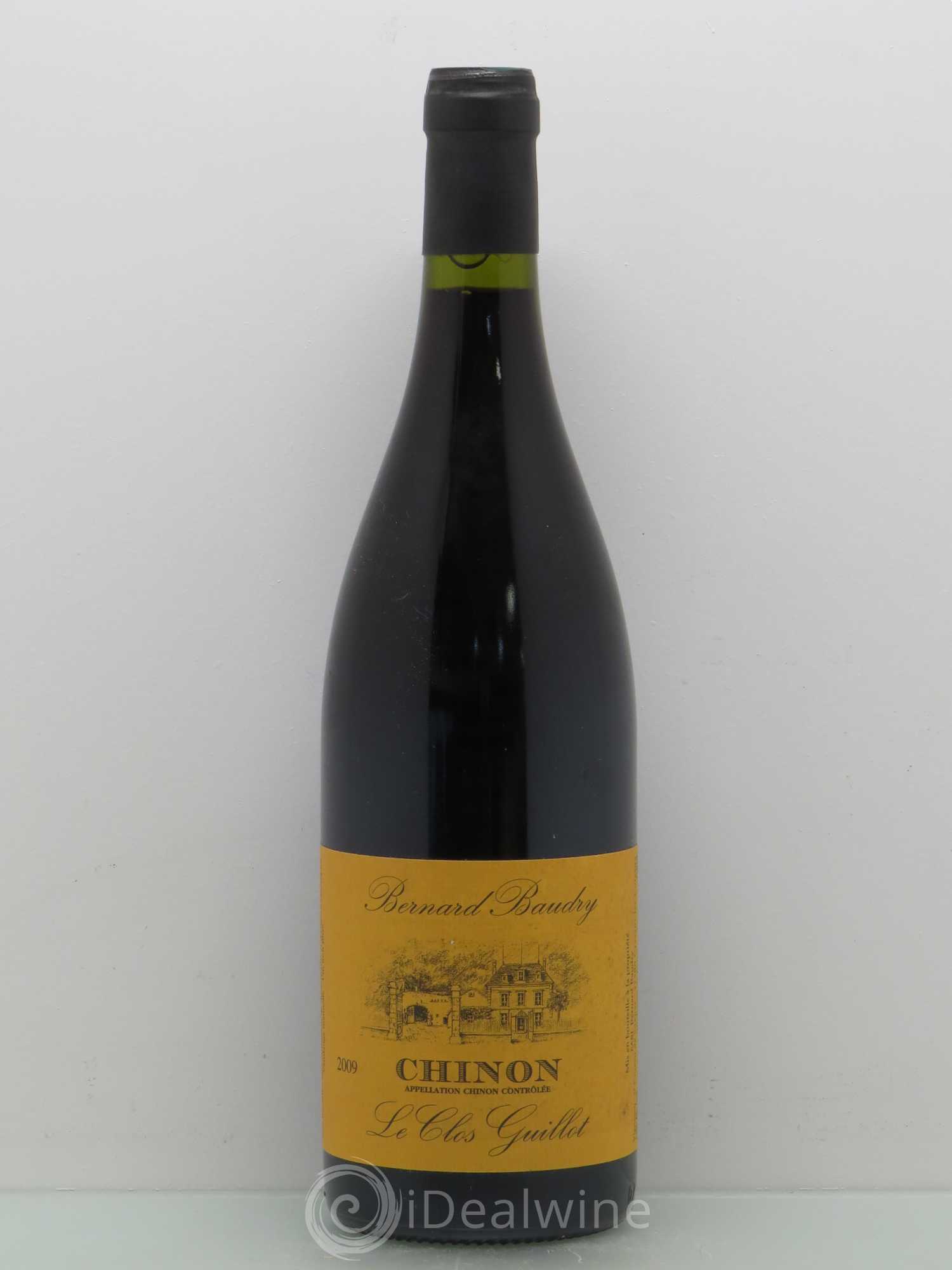 Chinon Le Clos Guillot Bernard Baudry 2009 - Lot de 1 bouteille - 0