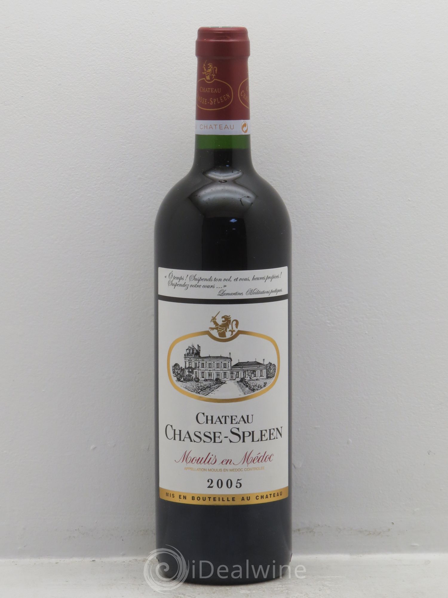 Château Chasse Spleen 2005 - Lot de 1 bouteille - 0