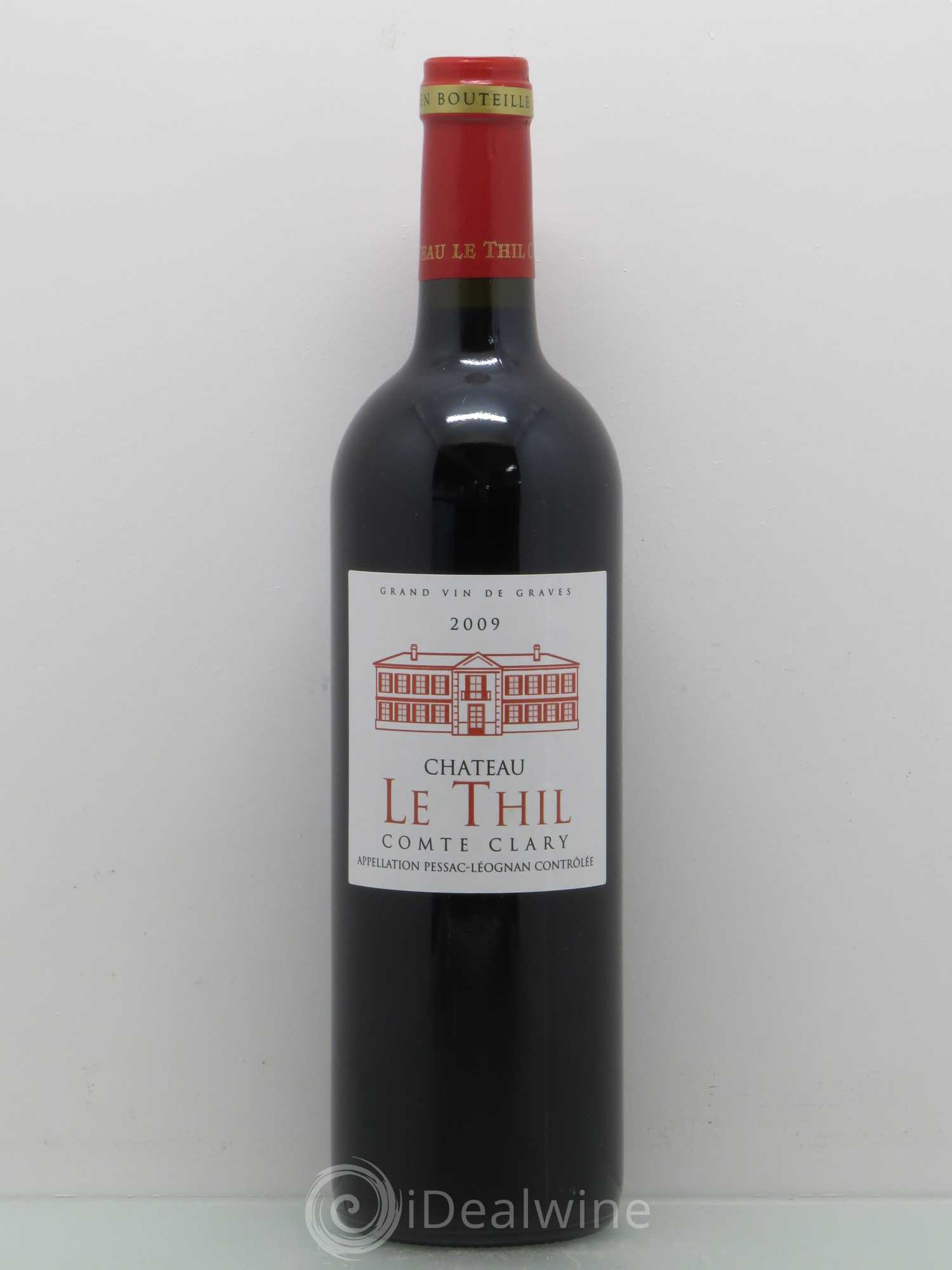 Château le Thil Comte Clary 2009 - Lot de 1 bouteille - 0