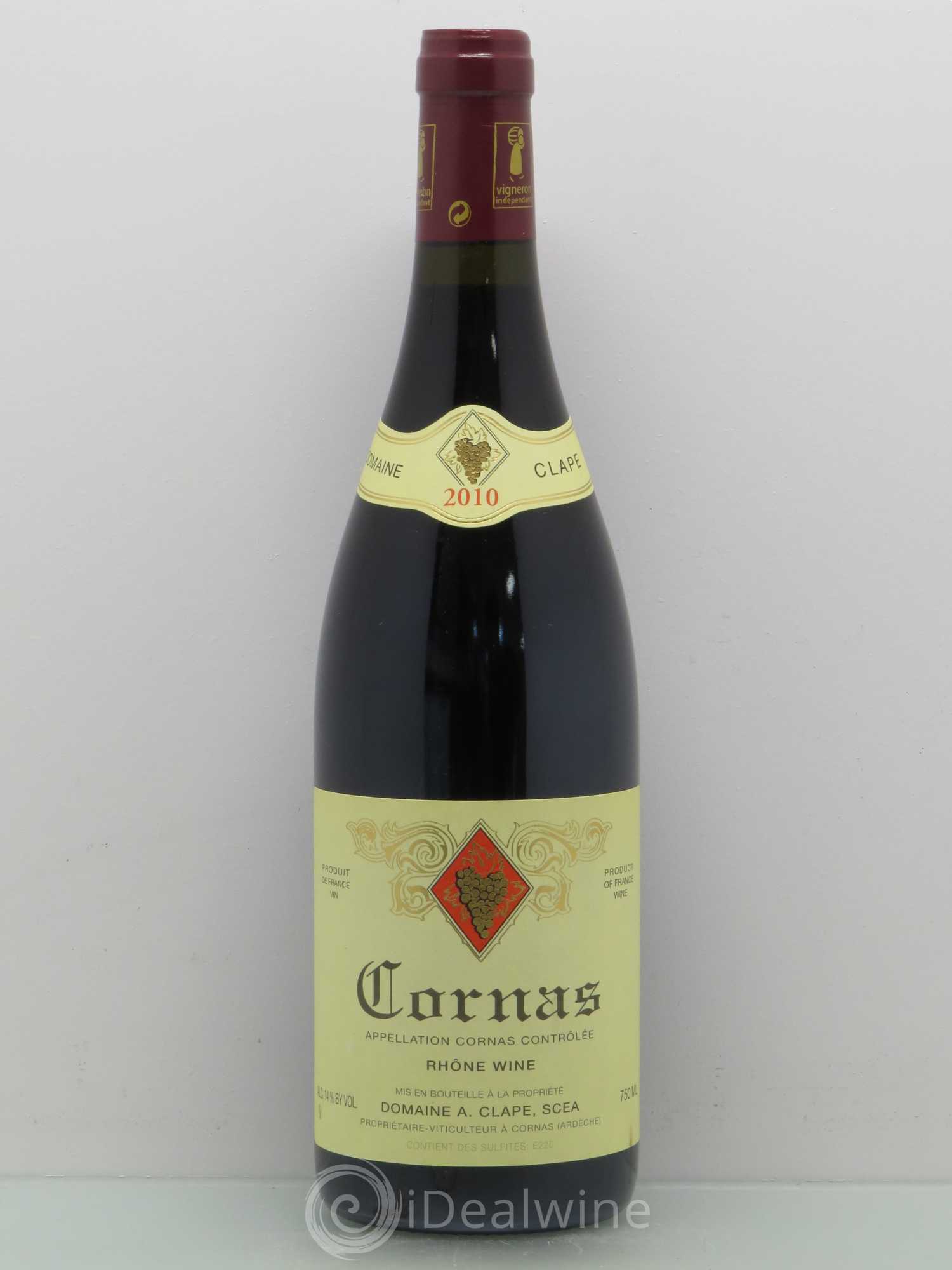 Cornas Auguste Clape 2010 - Lot de 1 bouteille - 0