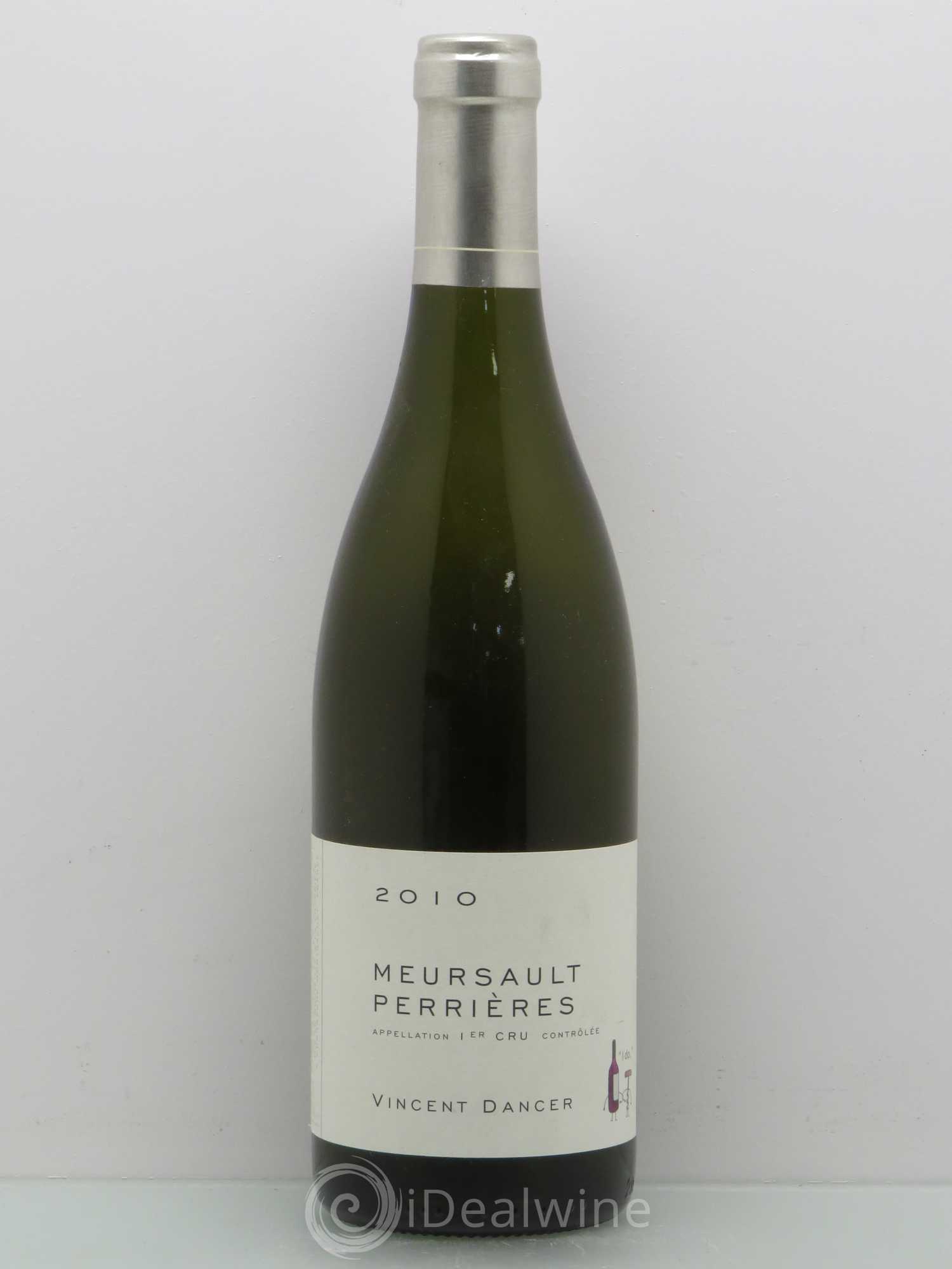 Meursault 1er Cru Perrières Vincent Dancer 2010 - Lot de 1 bouteille - 0