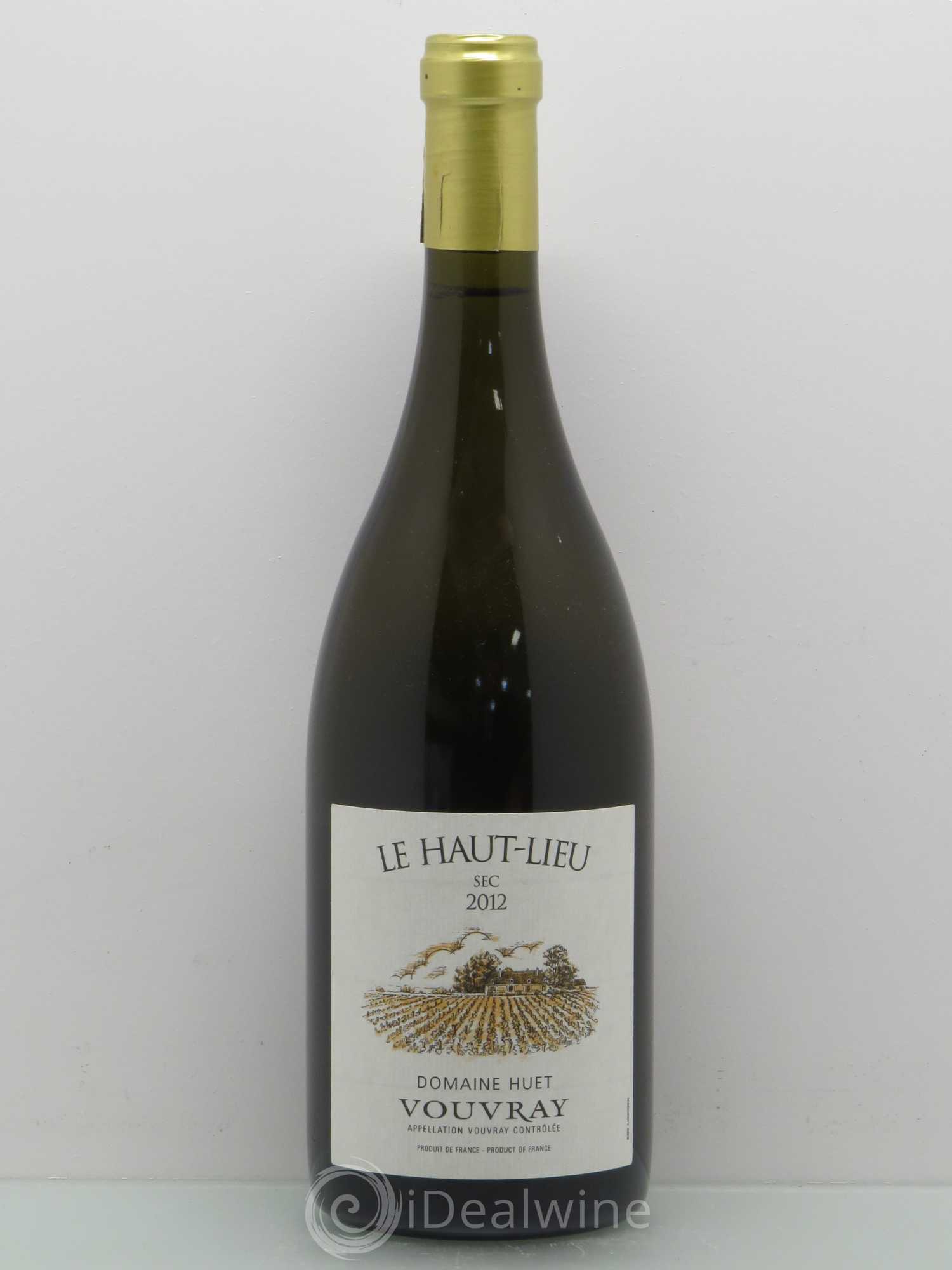 Vouvray Le Haut-Lieu Sec Domaine Huet 2012 - Lot de 1 bouteille - 0