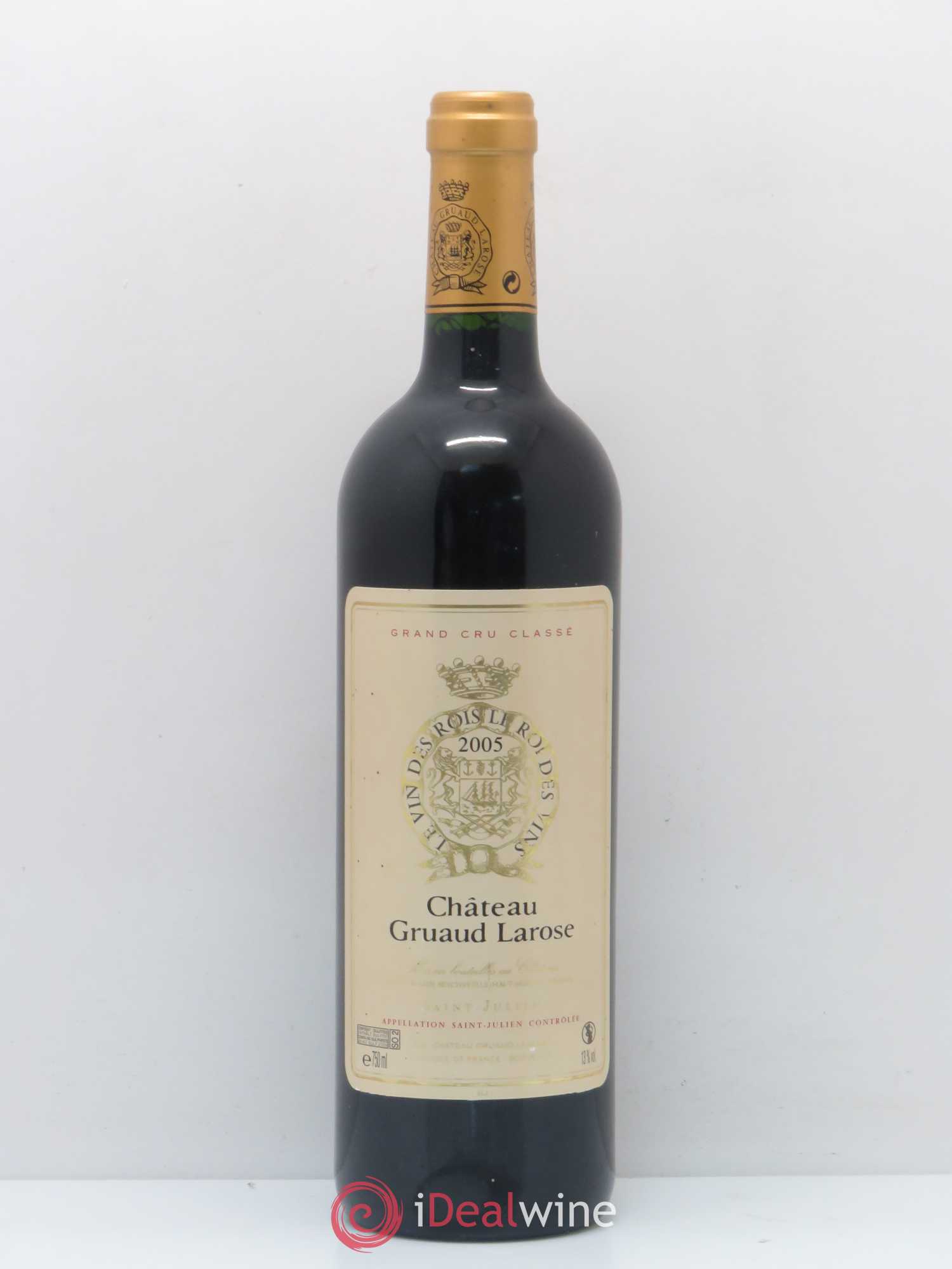 Château Gruaud Larose 2ème Grand Cru Classé 2005 - Lot de 1 bouteille - 0