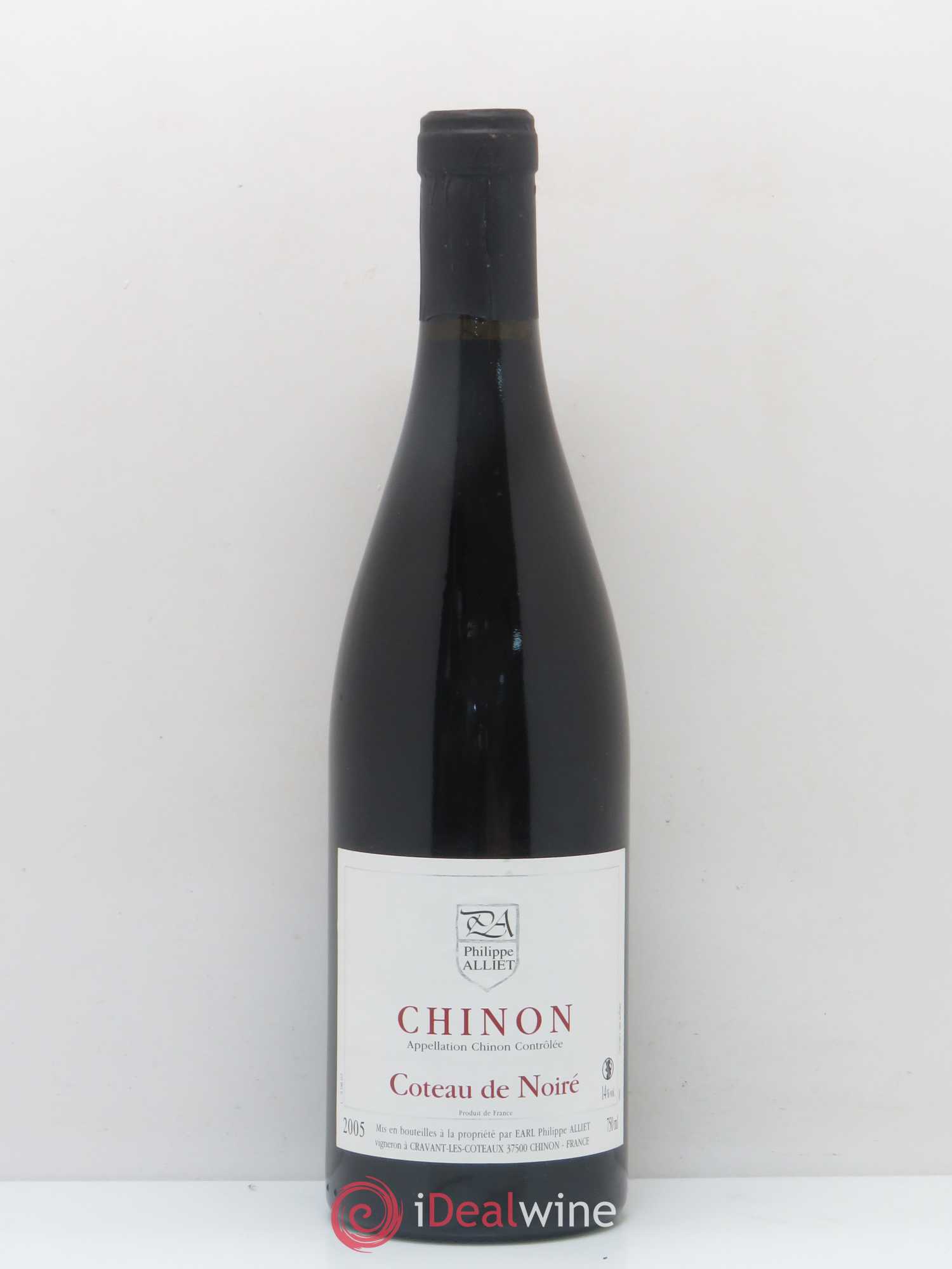 Chinon Coteau de Noiré Philippe Alliet 2005 - Lot de 1 bouteille - 0
