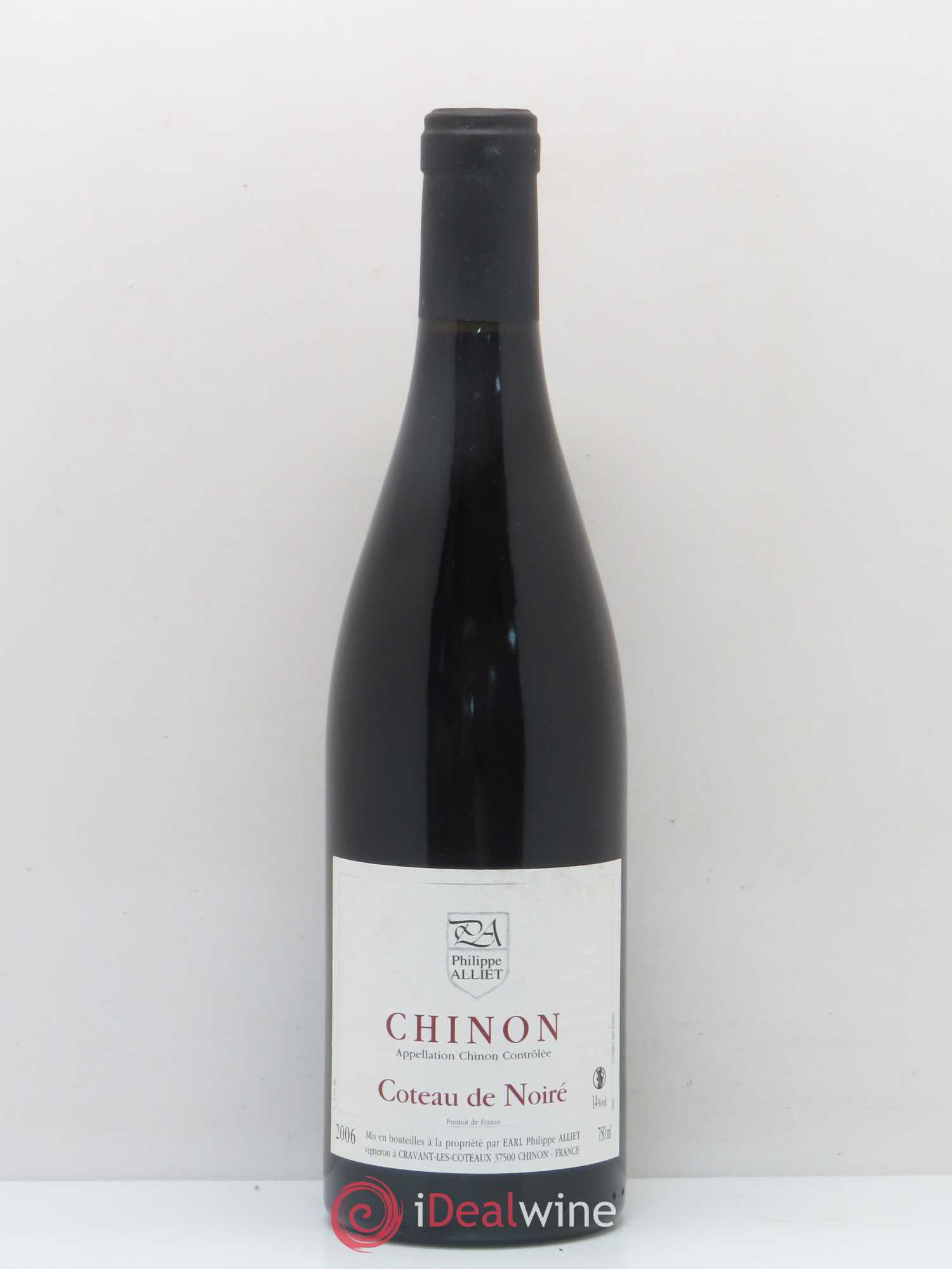 Chinon Coteau de Noiré Philippe Alliet 2006 - Lot de 1 bouteille - 0