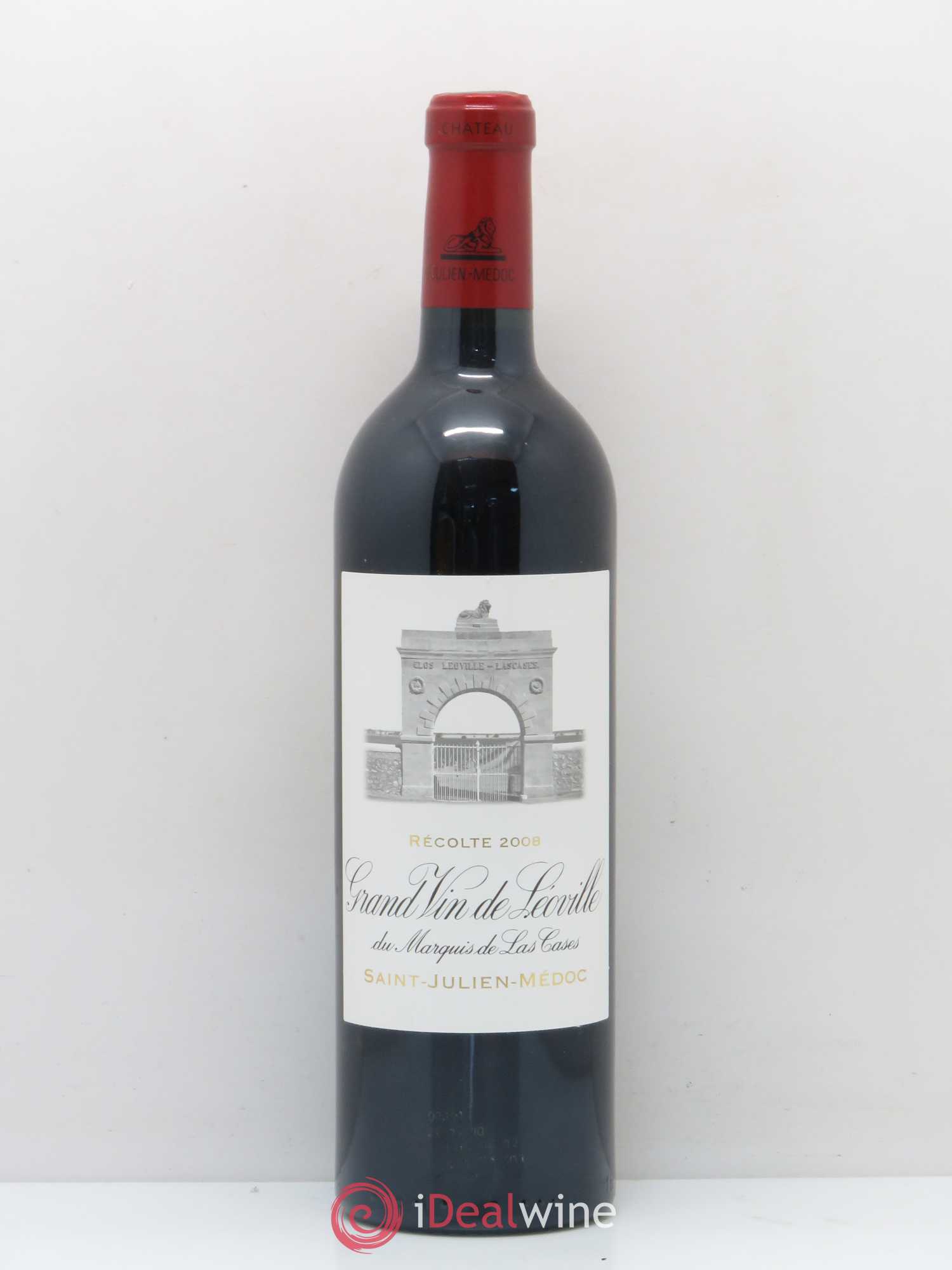 Château Léoville Las Cases 2ème Grand Cru Classé 2008 - Lot de 1 bouteille - 0