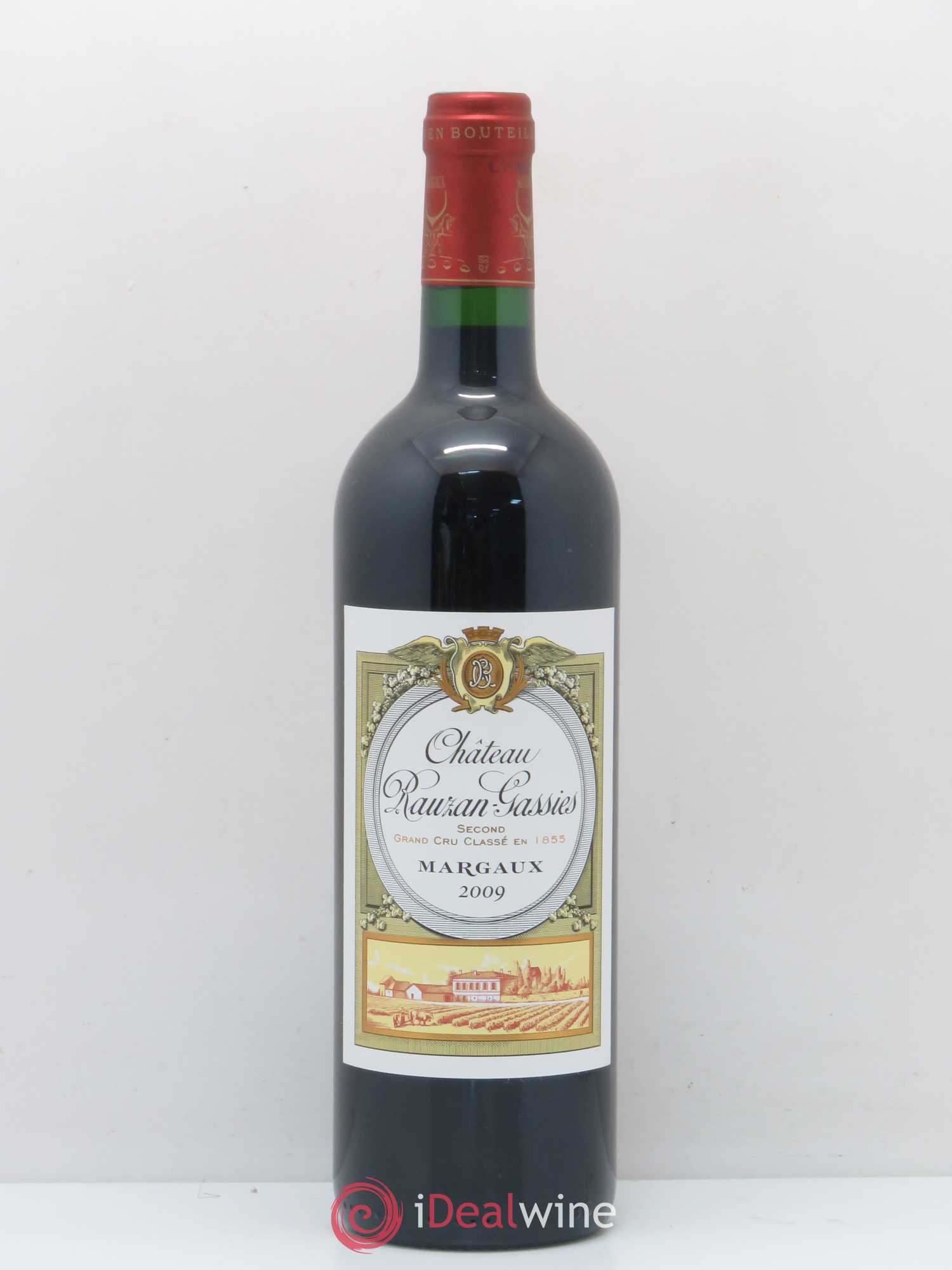 Château Rauzan-Gassies 2ème Grand Cru Classé 2009 - Lot de 1 bouteille - 0