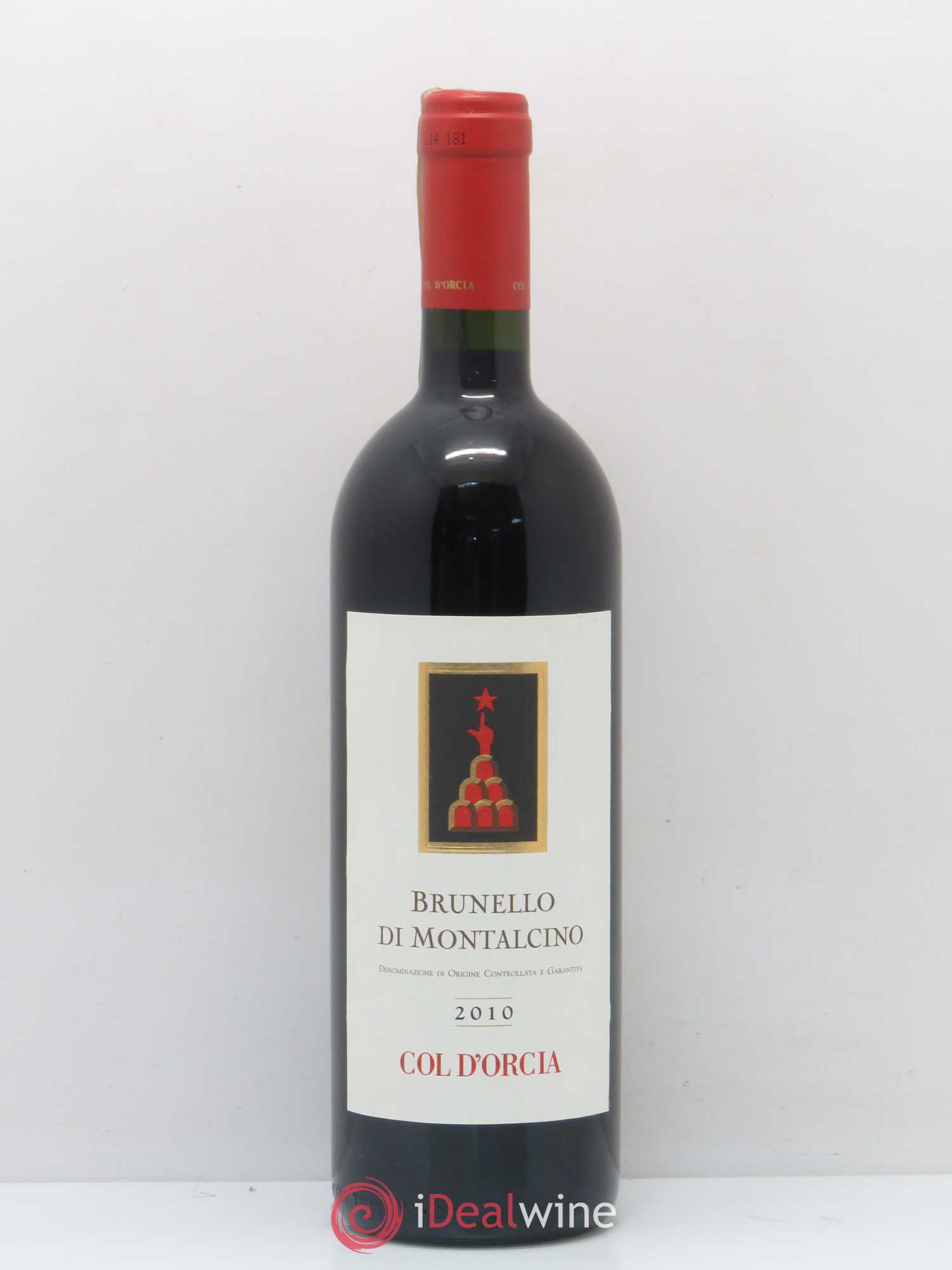 Brunello di Montalcino Col d'Orcia 2010 - Lot de 1 bouteille - 0