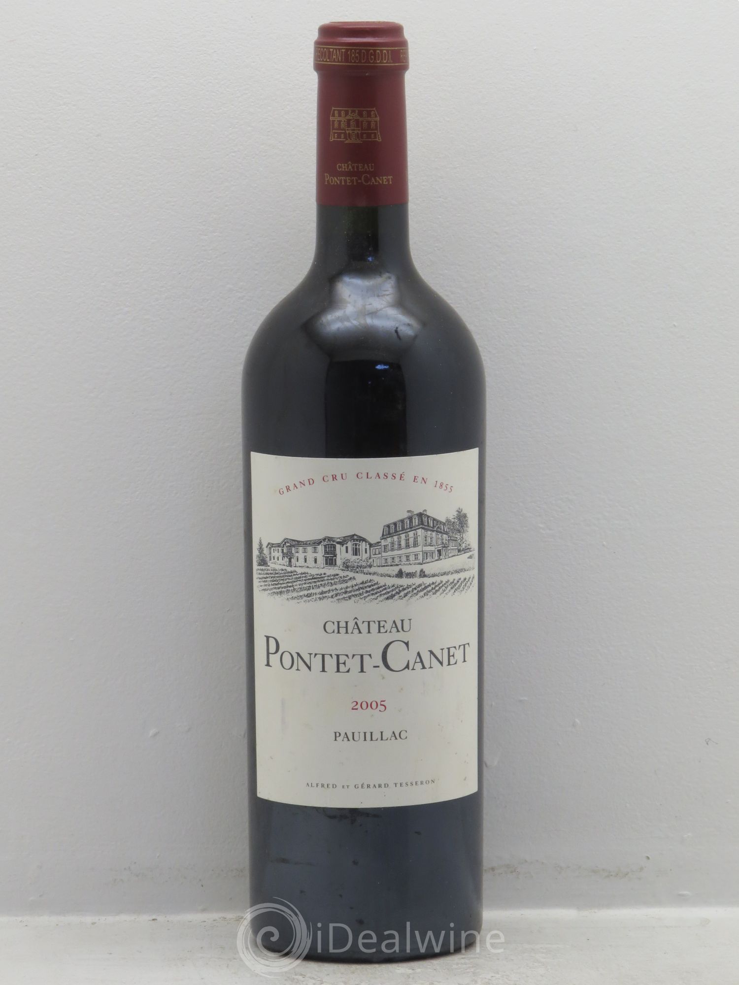 Château Pontet Canet 5ème Grand Cru Classé 2005 - Lot de 1 bouteille - 0