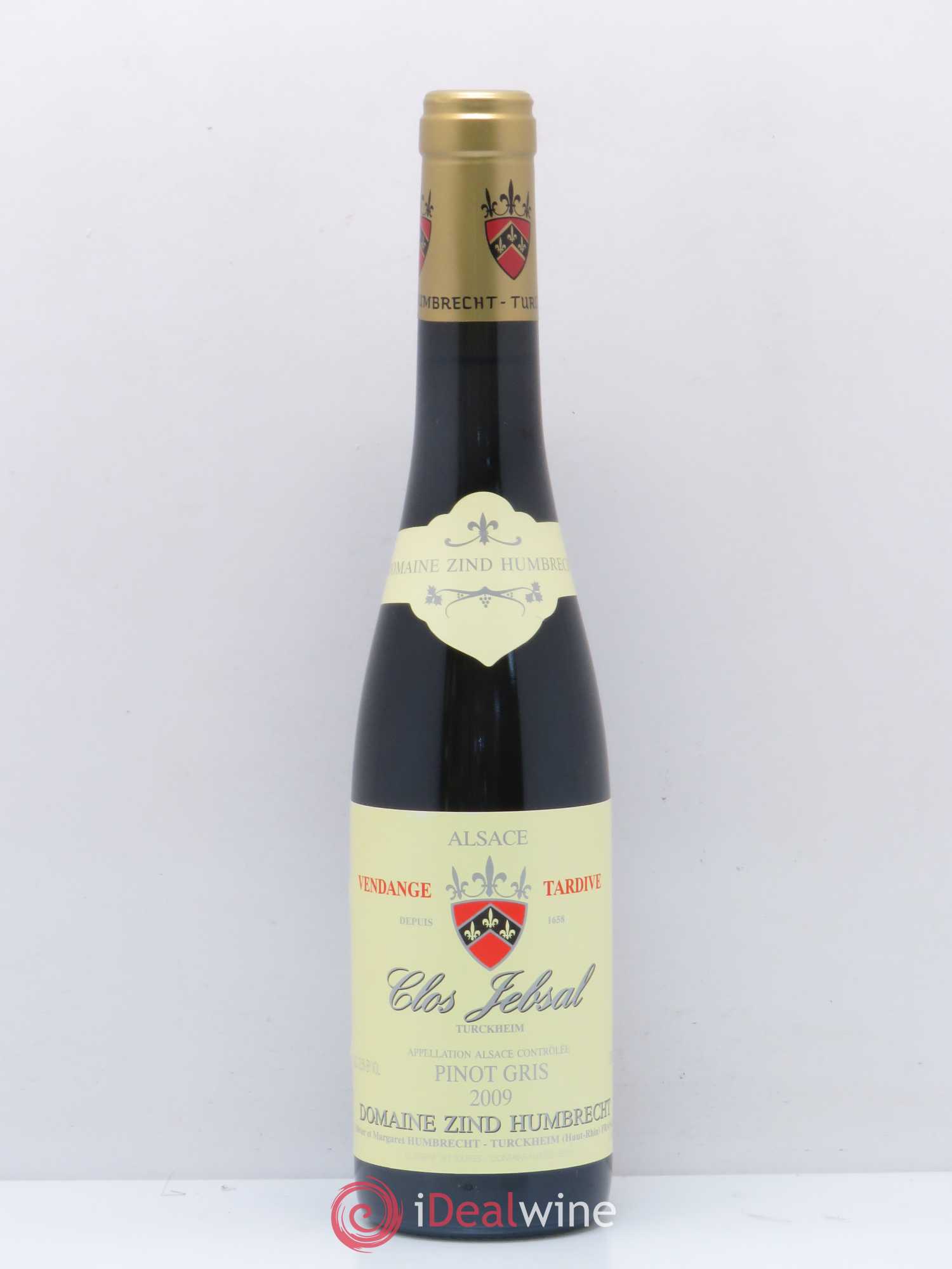 Alsace Pinot Gris Clos Jebsal Vendanges Tardives Zind-Humbrecht (Domaine) 2009 - Lotto di 1 mezza bottiglia - 0