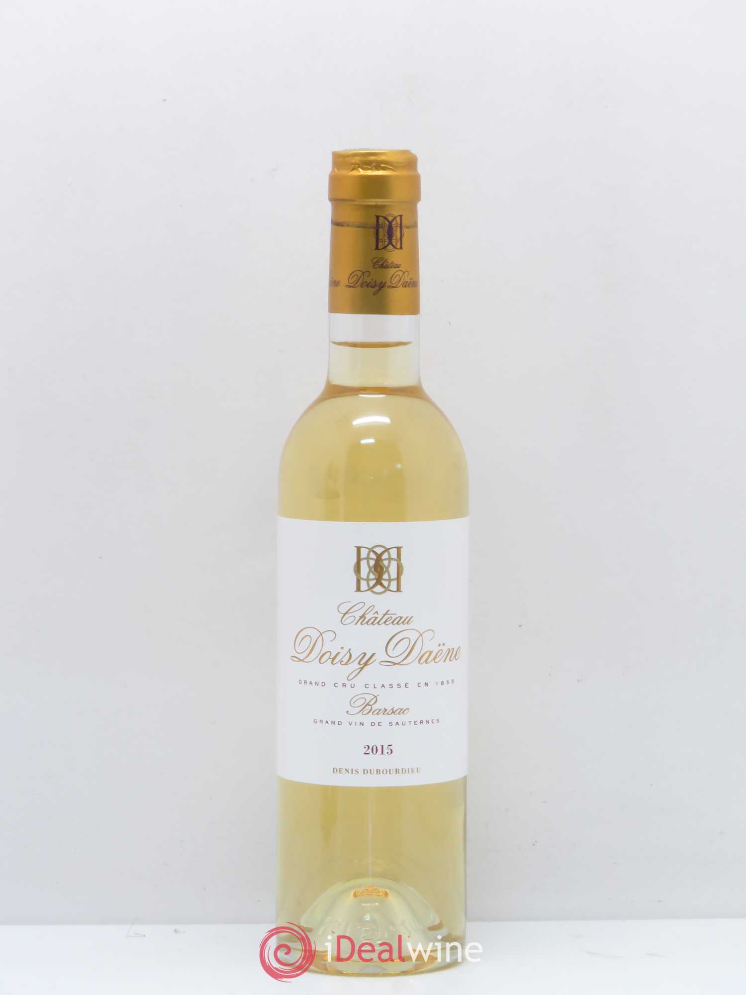 Château Doisy Daëne 2ème Grand Cru Classé 2015 - Lotto di 1 mezza bottiglia - 0