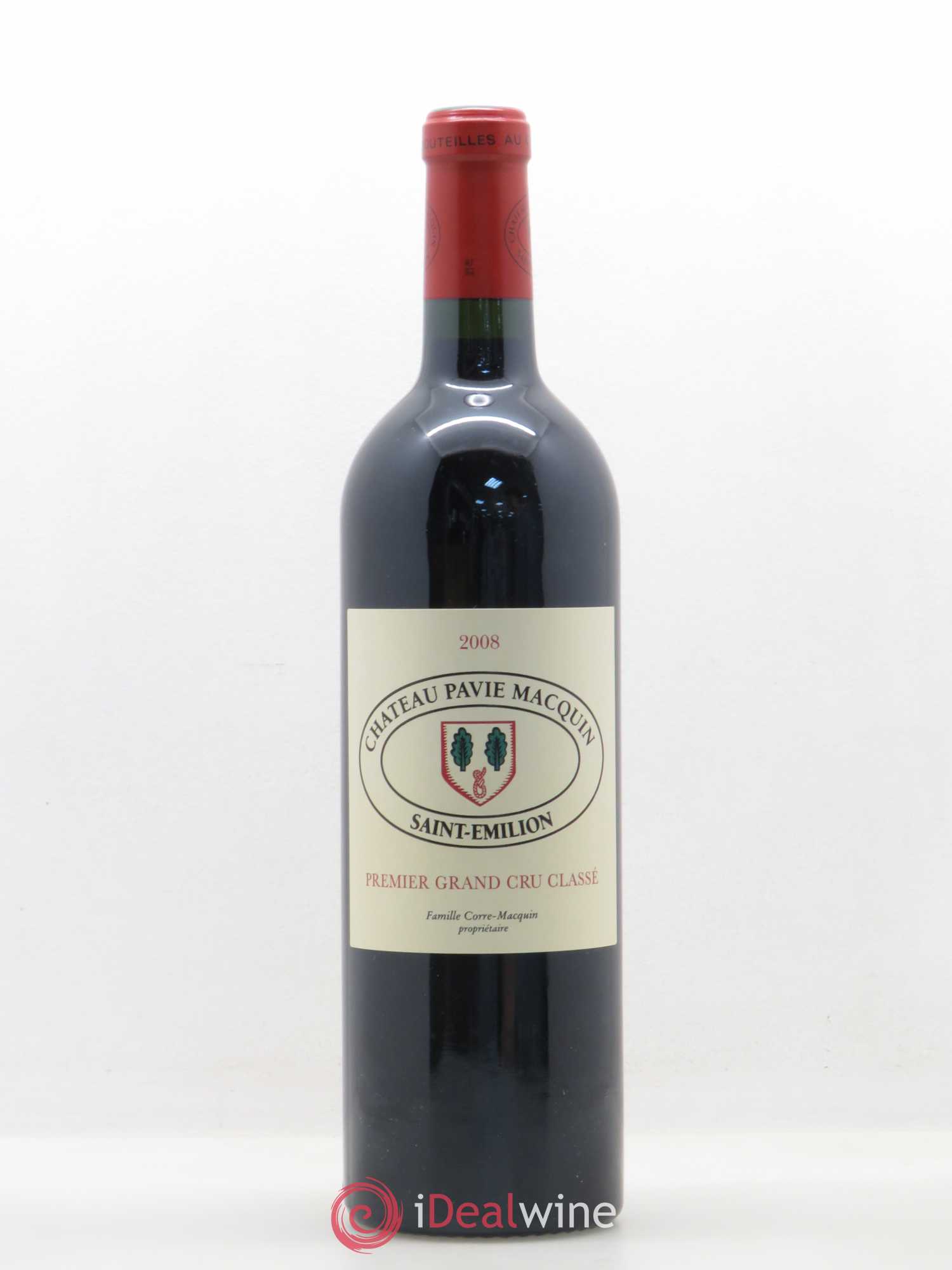 Château Pavie Macquin 1er Grand Cru Classé B 2008 - Lot de 1 bouteille - 0