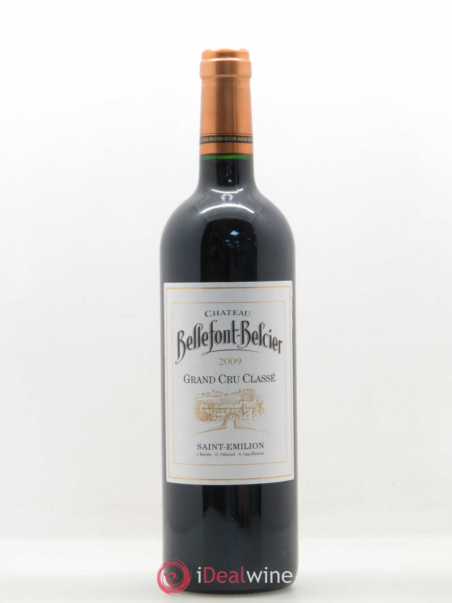 Château Bellefont-Belcier Grand Cru Classé 2009 - Lot de 1 bouteille - 0