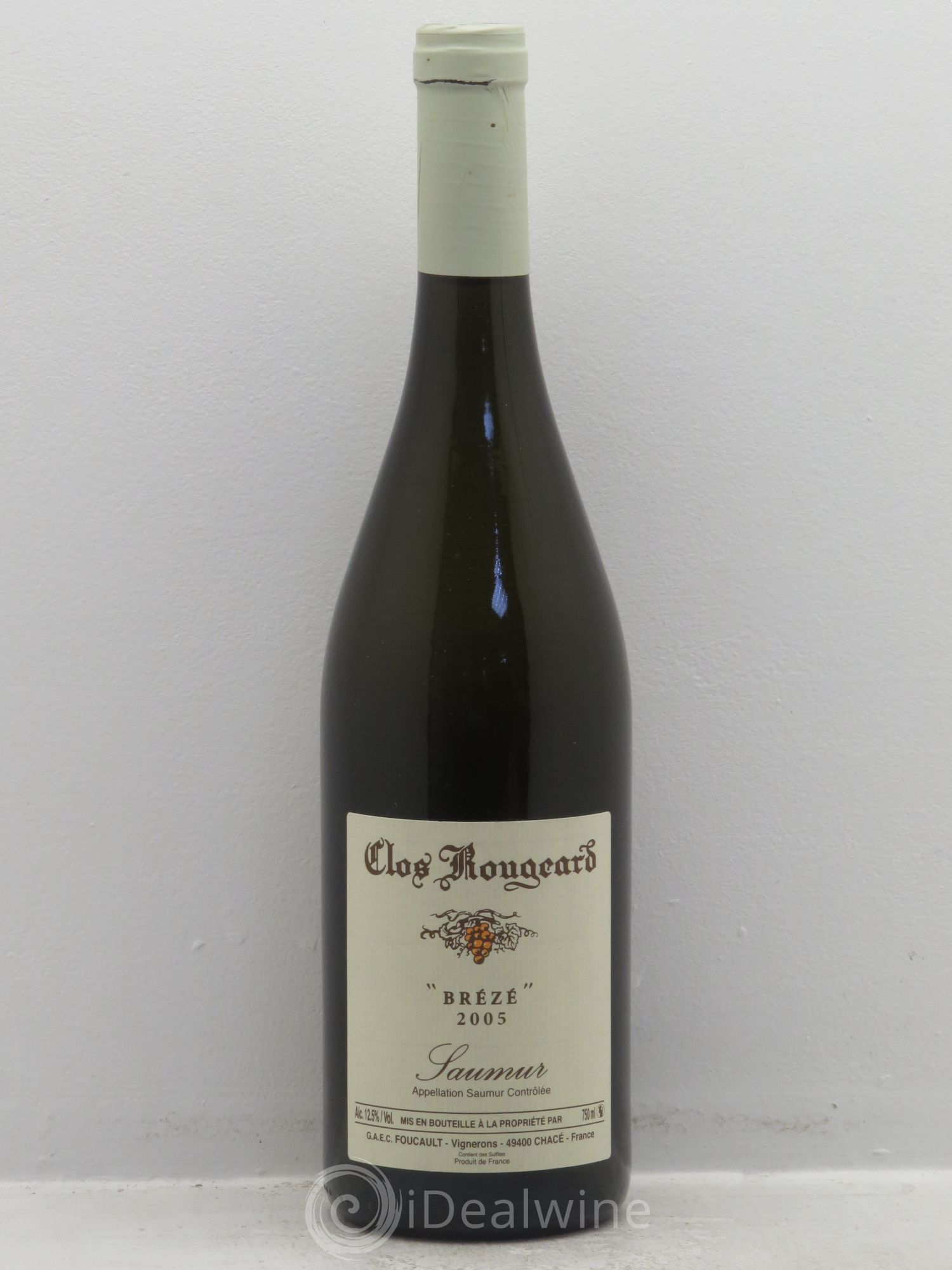 Saumur Brézé Clos Rougeard 2005 - Lot de 1 bouteille - 0