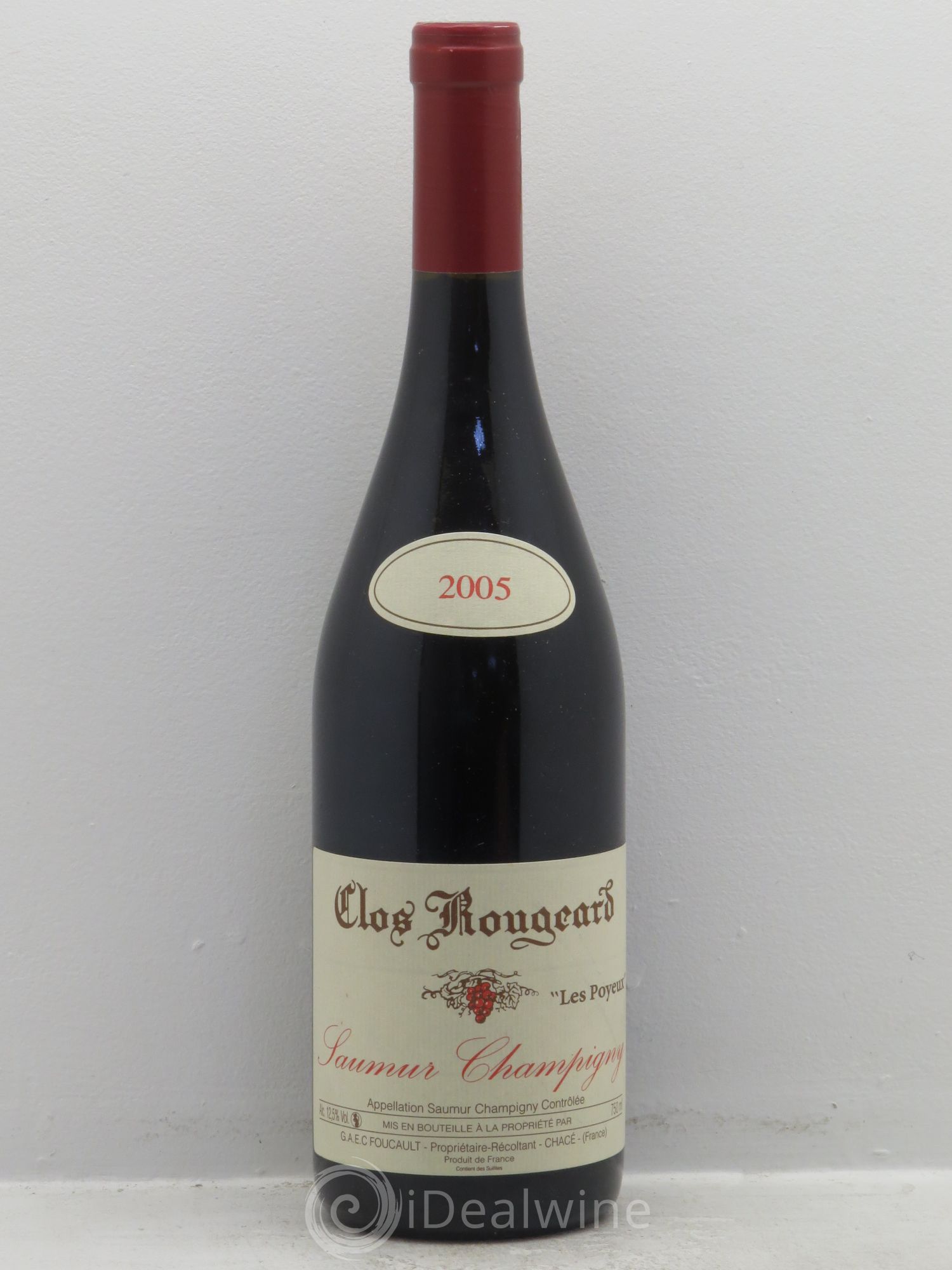 Saumur-Champigny Les Poyeux Clos Rougeard 2005 - Lot de 1 bouteille - 0