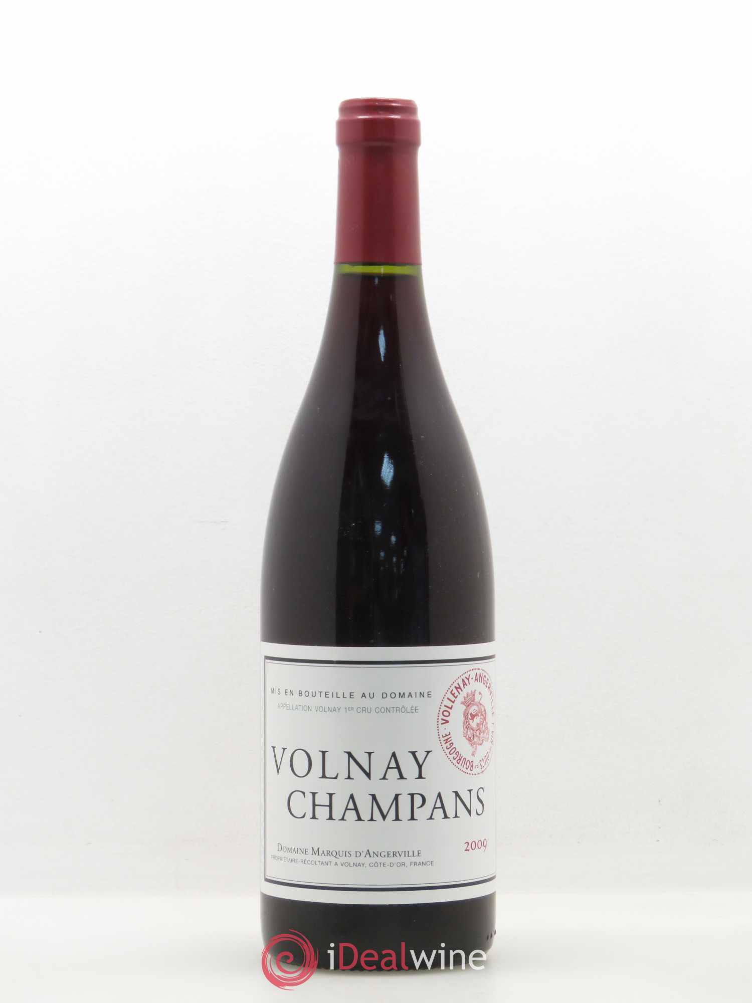Volnay 1er Cru Champans Marquis d'Angerville (Domaine) 2009 - Lot de 1 bouteille - 0