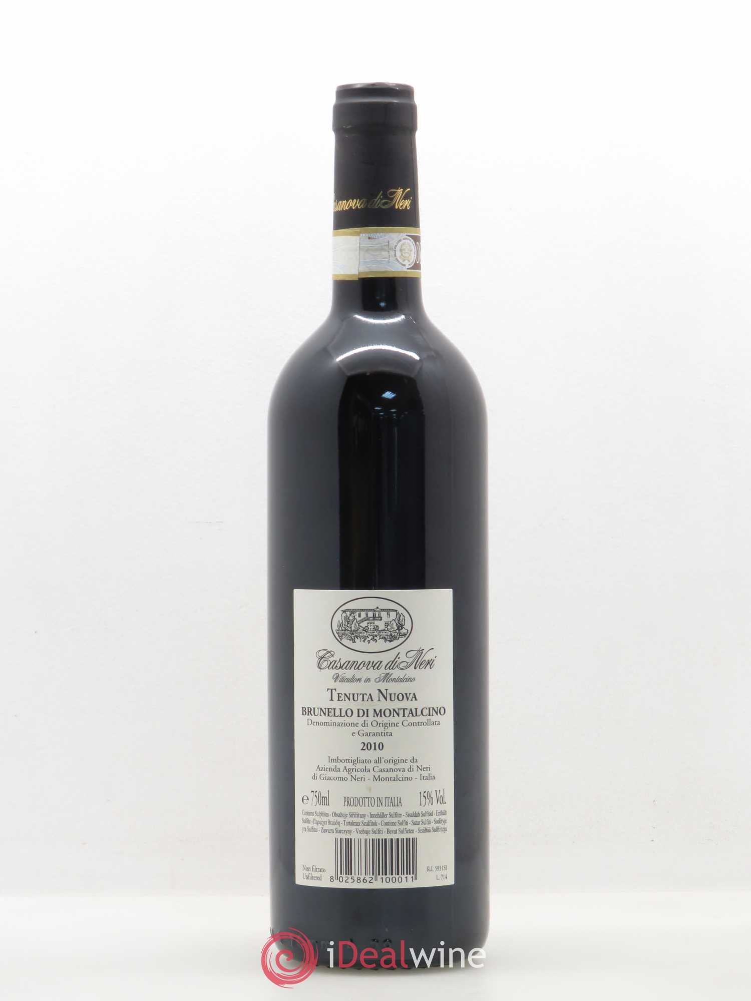 Brunello di Montalcino Tenuta Nuova Casanova di Neri 2010 - Posten von 1 Flasche - 1