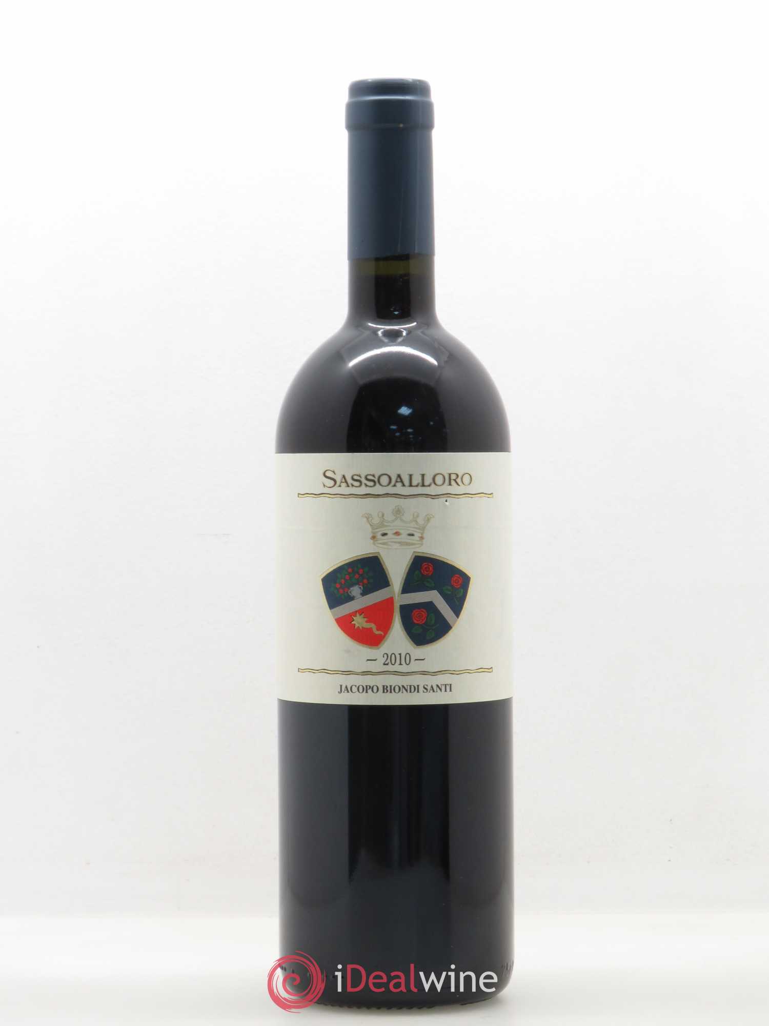 Toscana IGT Sassoalloro Biondi Santi 2010 - Posten von 1 Flasche - 0