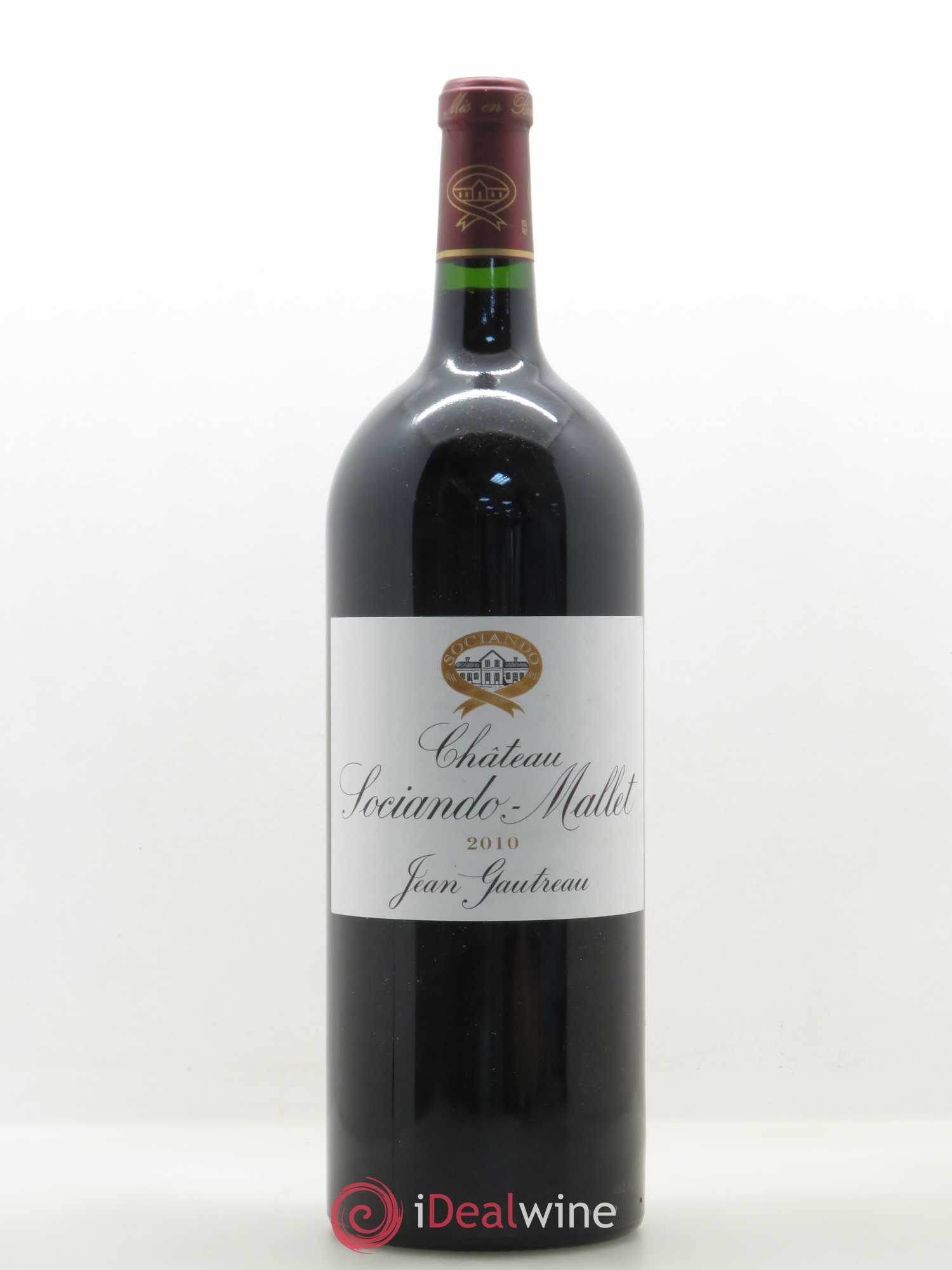 Château Sociando Mallet 2010 - Lot de 1 magnum - 0