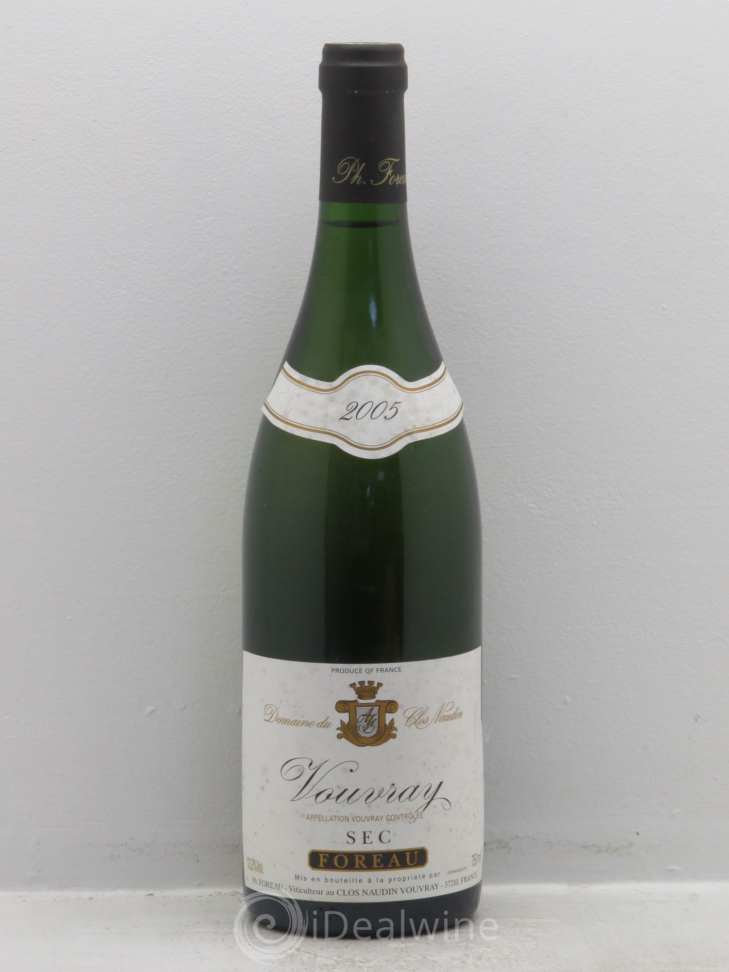 Vouvray Sec Clos Naudin - Philippe Foreau 2005 - Lot de 1 bouteille - 0