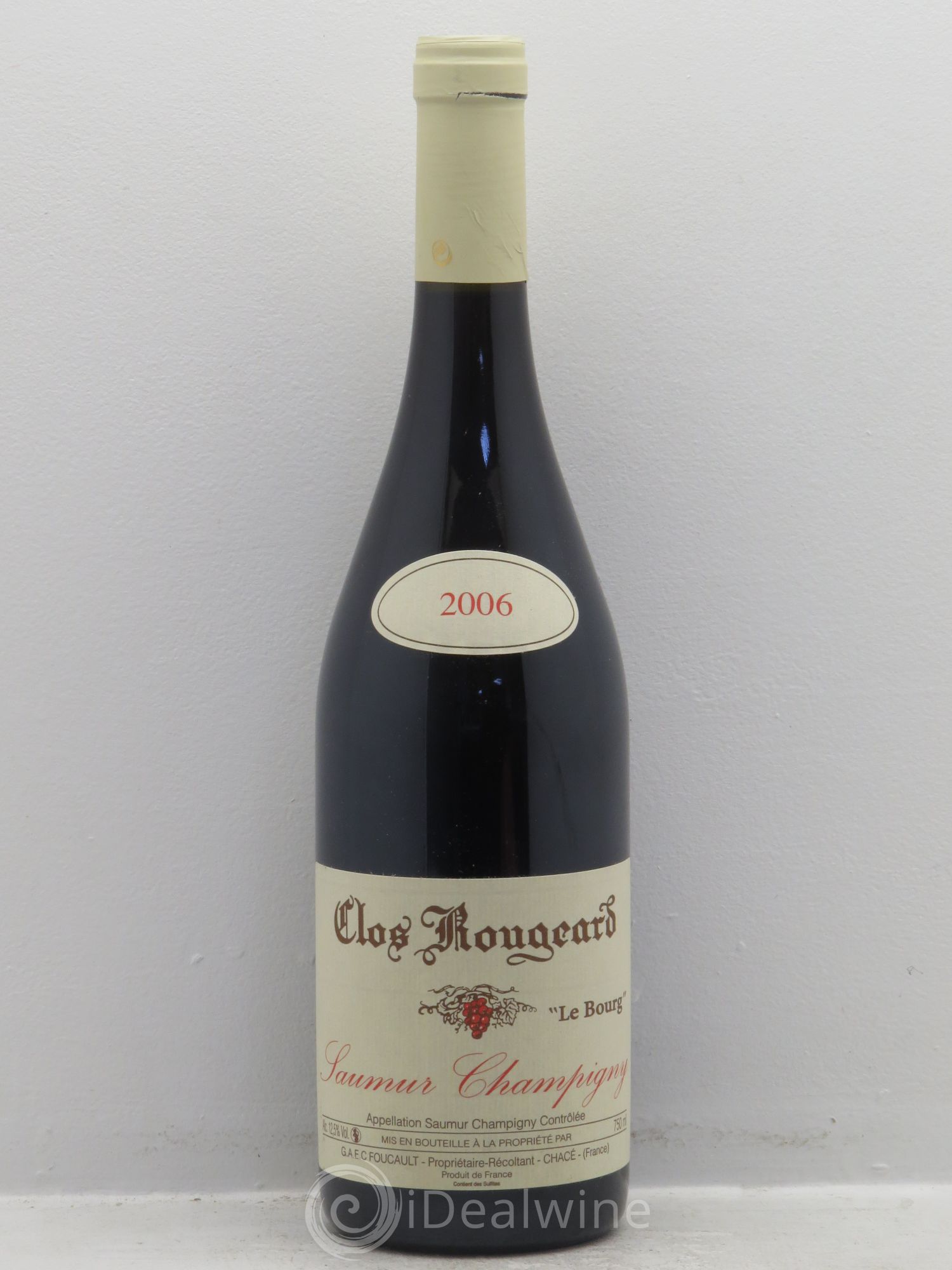 Saumur-Champigny Le Bourg Clos Rougeard 2006 - Lot de 1 bouteille - 0
