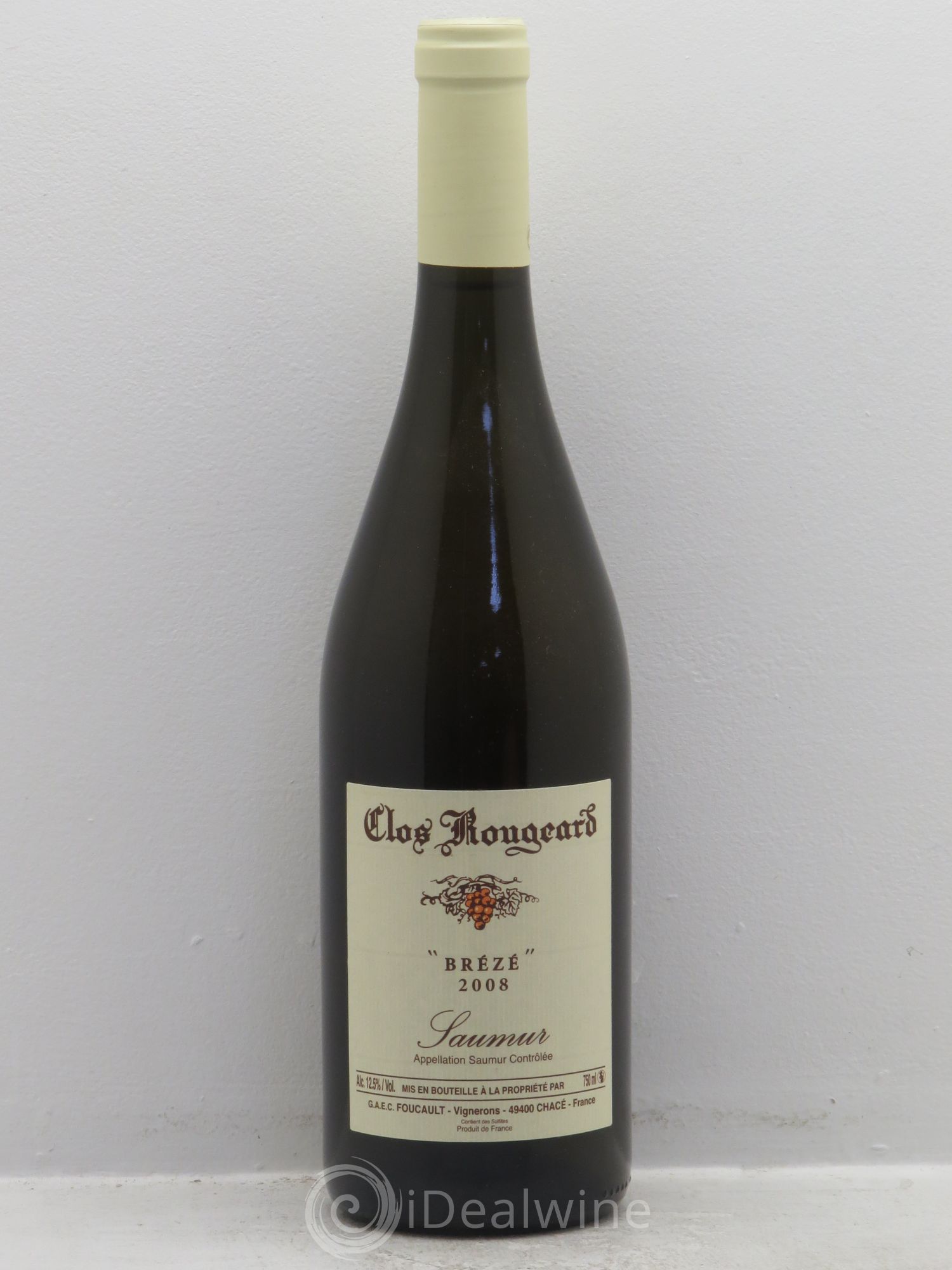 Saumur Brézé Clos Rougeard 2008 - Lot de 1 bouteille - 0
