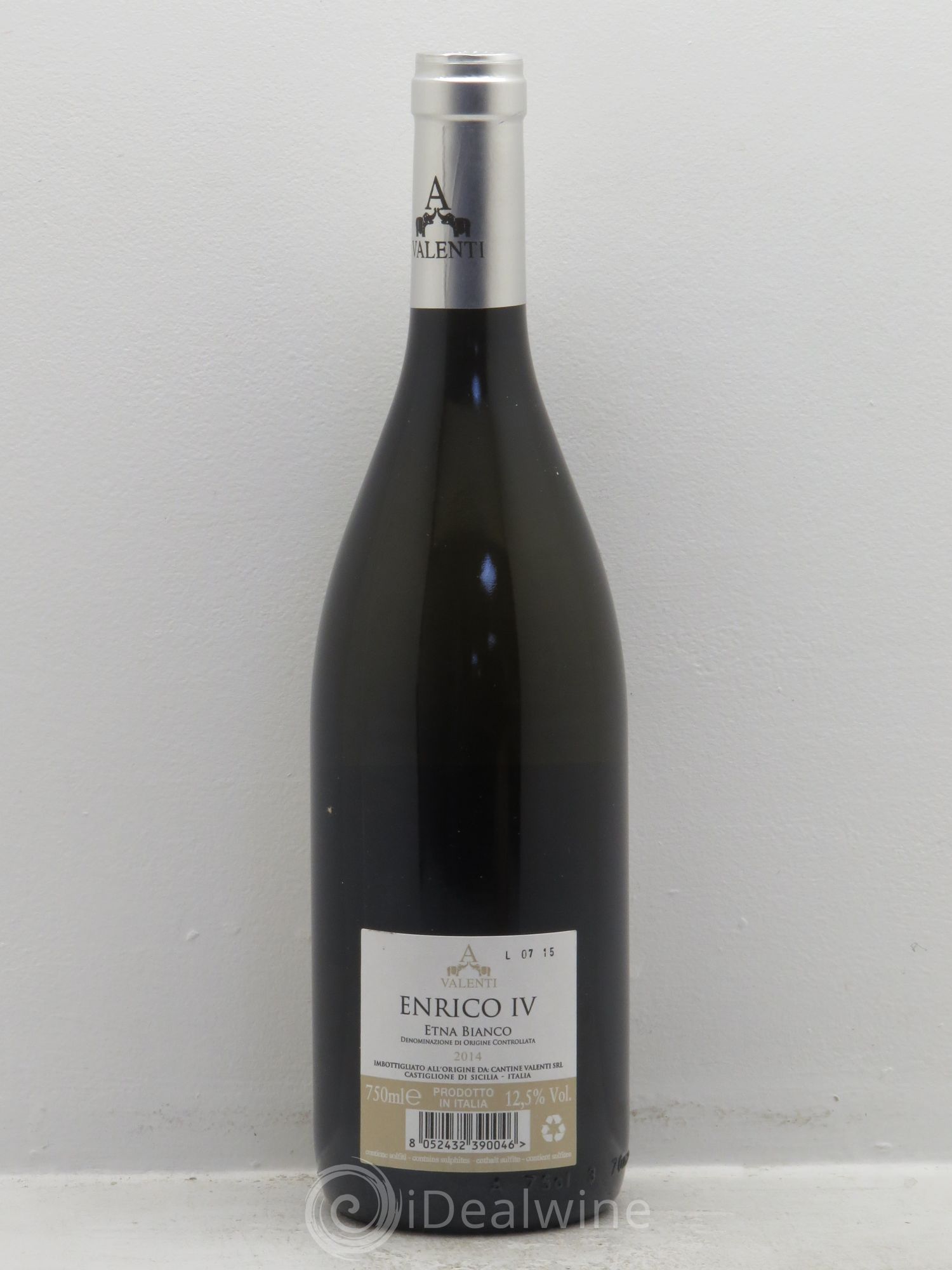 Italie Etna Bianco Enrico IV Valenti 2014 - Posten von 1 Flasche - 1