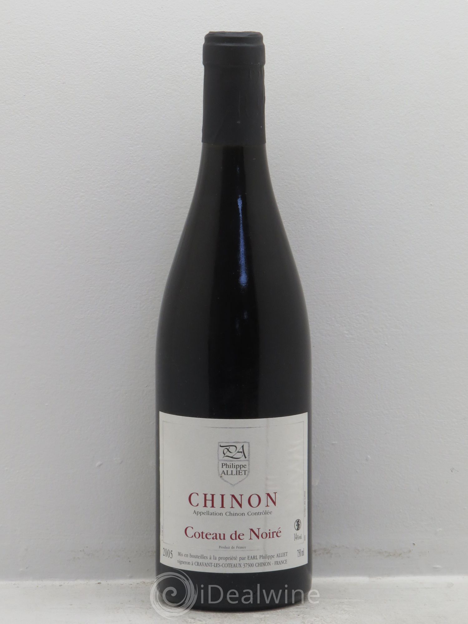 Chinon Coteau de Noiré Philippe Alliet 2005 - Lot de 1 bouteille - 0