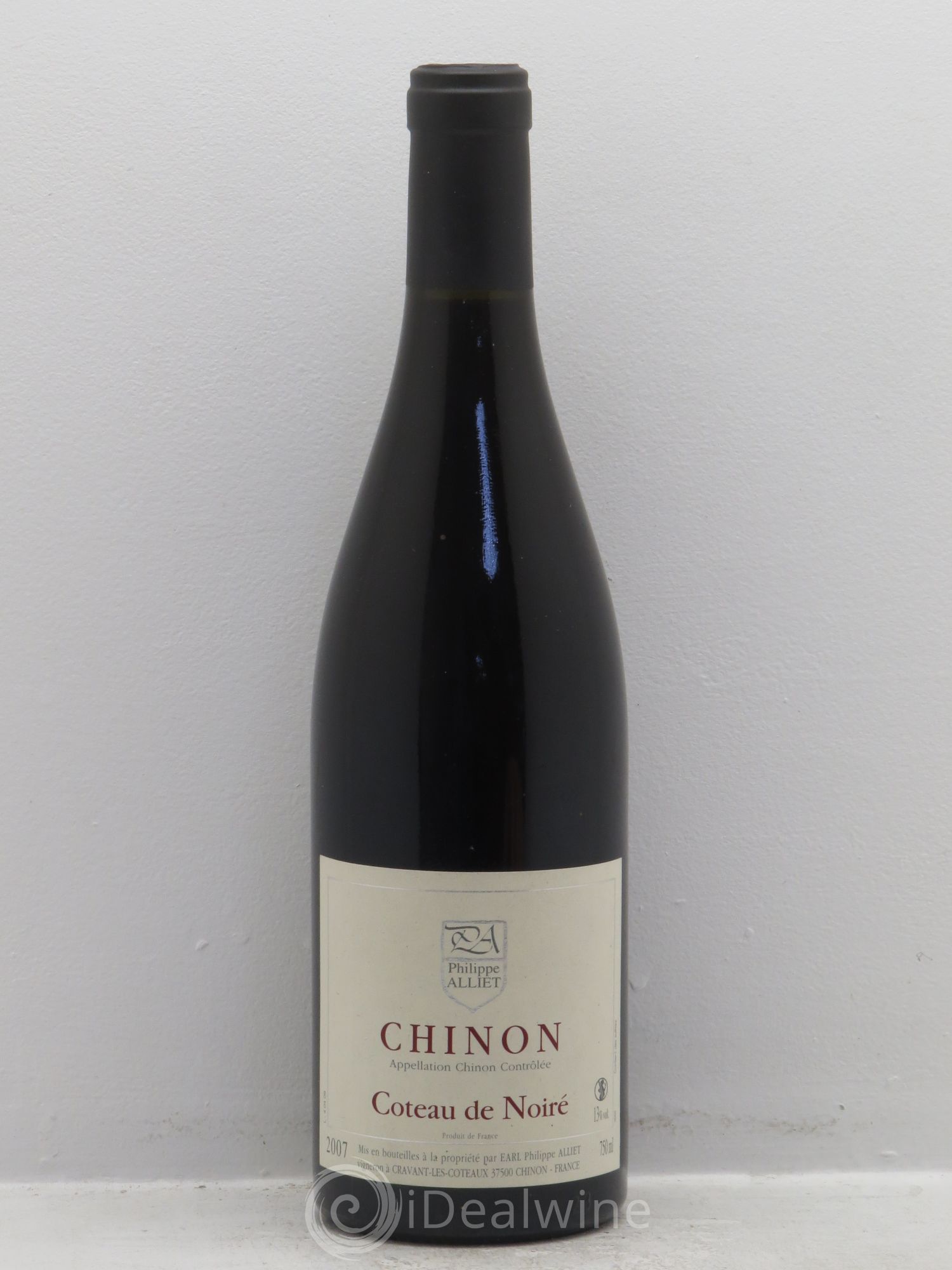 Chinon Coteau de Noiré Philippe Alliet 2007 - Lot de 1 bouteille - 0