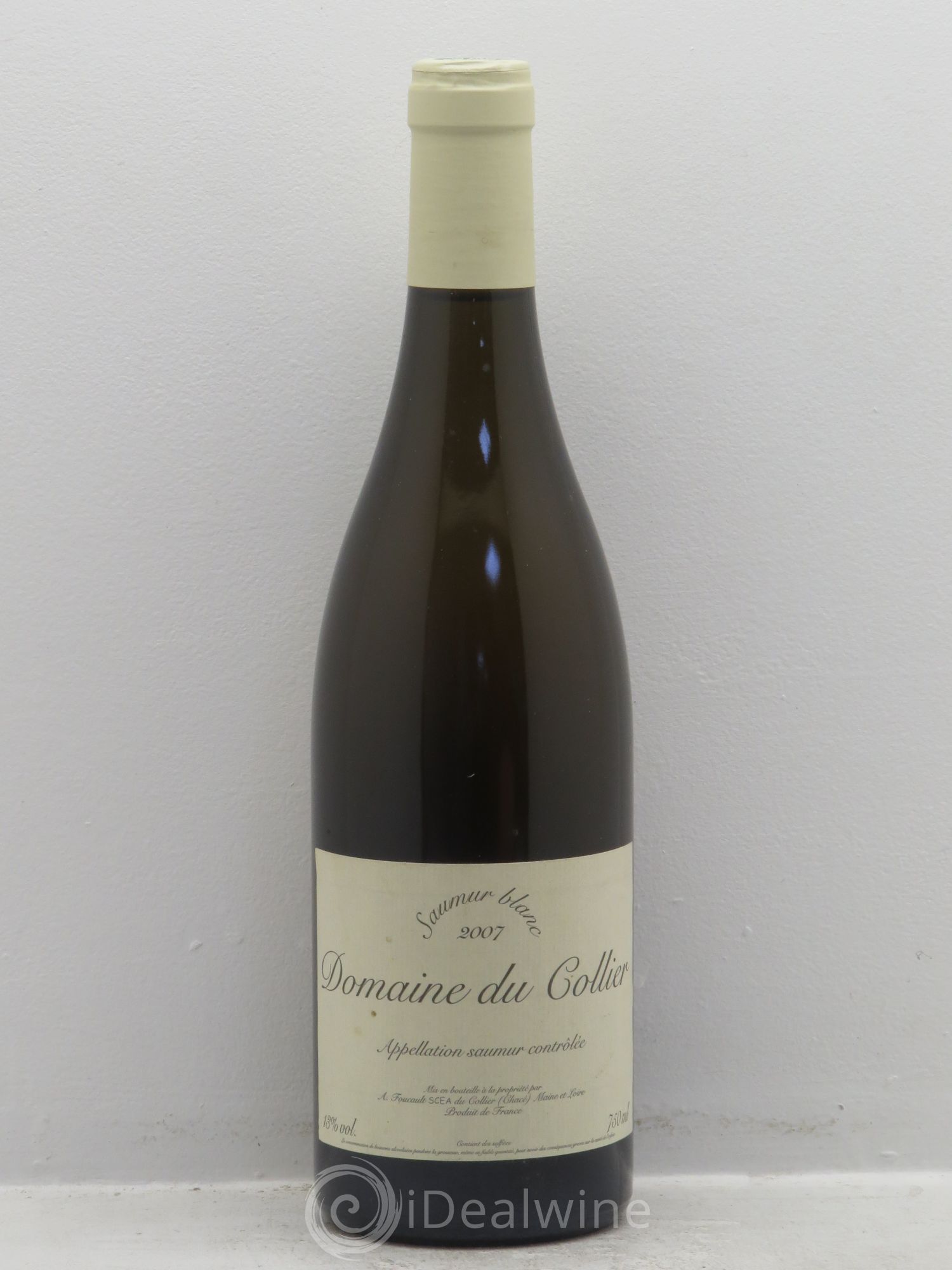 Saumur Domaine du Collier 2007 - Lot de 1 bouteille - 0