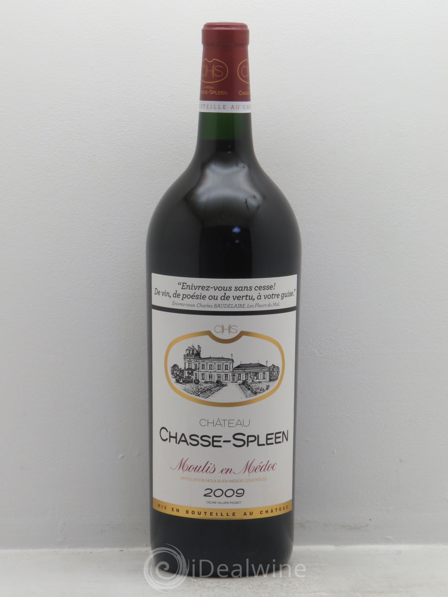 Château Chasse Spleen 2009 - Lot de 1 magnum - 0