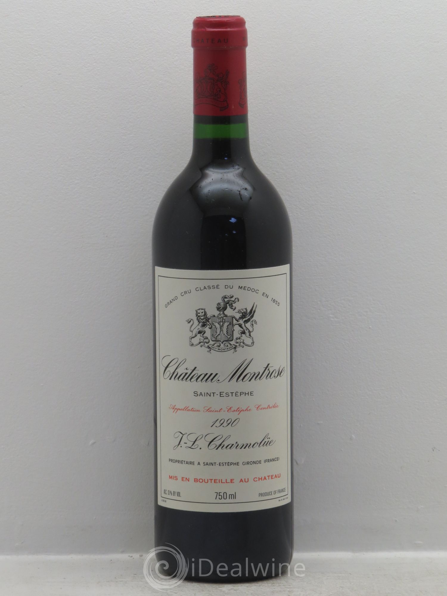 Château Montrose 2ème Grand Cru Classé 1990 - Lot de 1 bouteille - 0