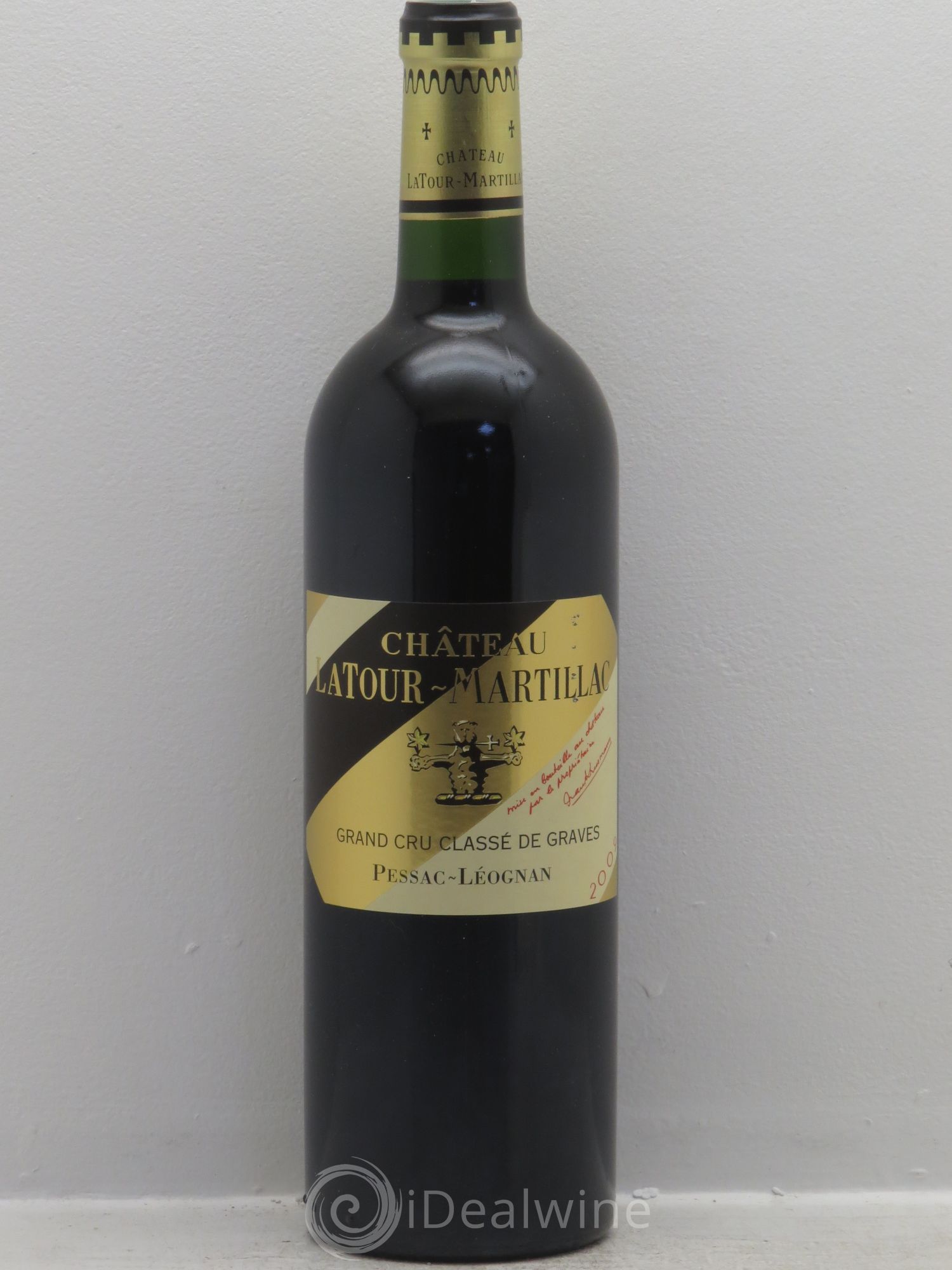 Château Latour-Martillac Cru Classé de Graves 2009 - Lot de 12 bouteilles - 0