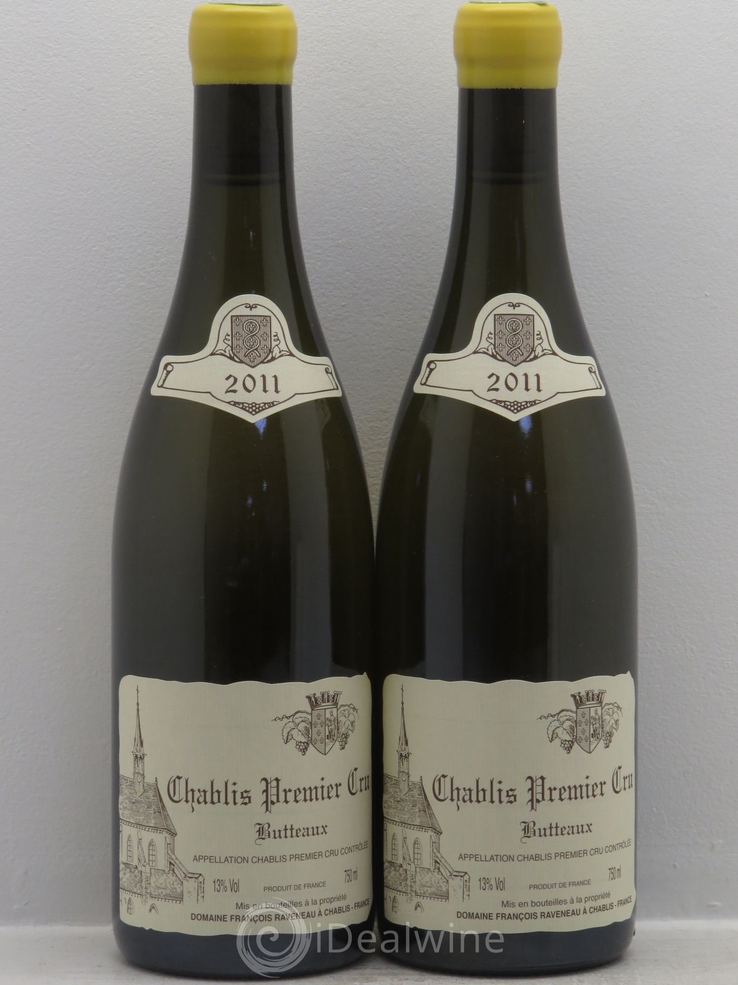 Chablis 1er Cru Butteaux Raveneau (Domaine) 2011 - Lot de 2 bouteilles - 0