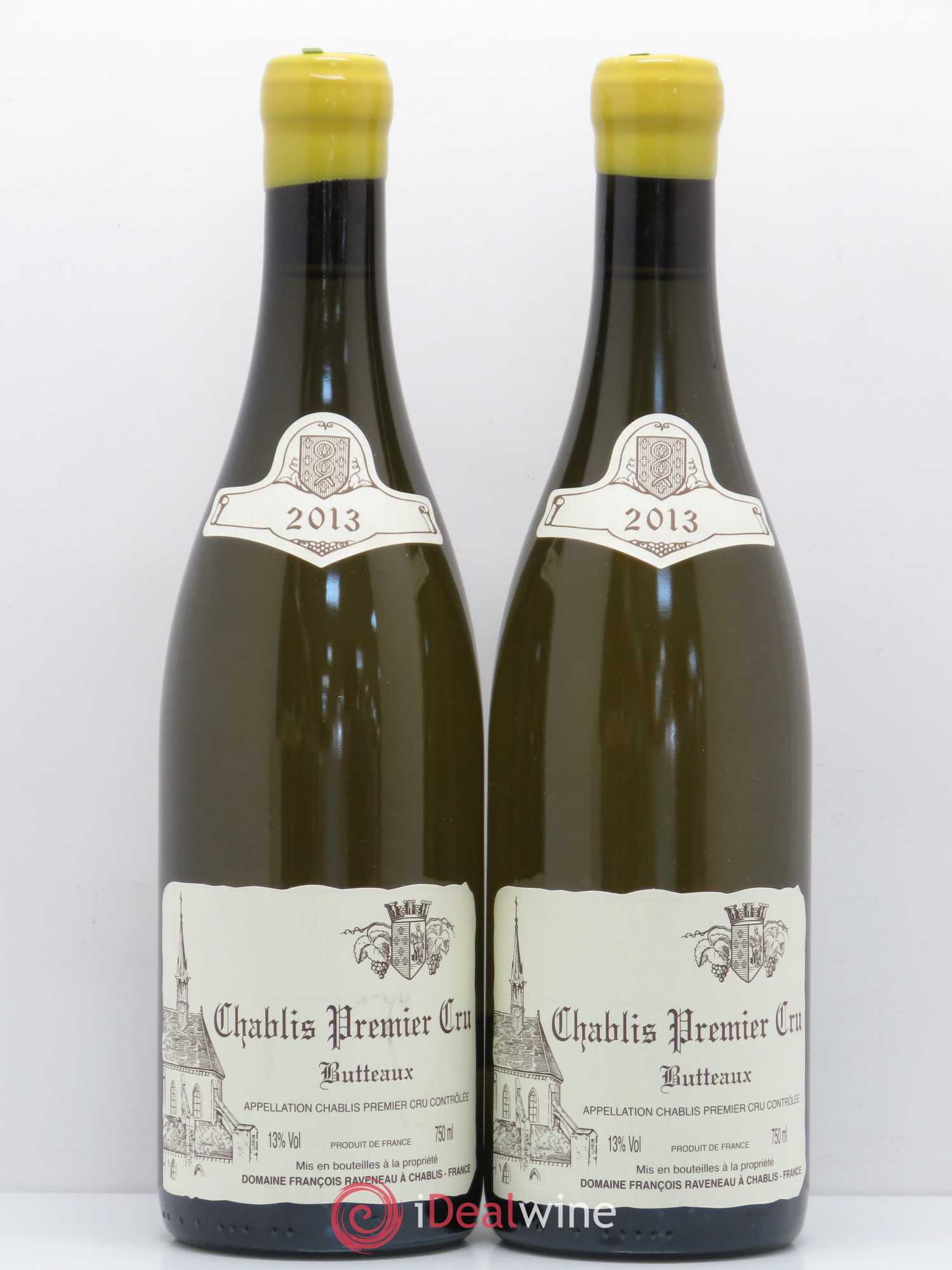 Chablis 1er Cru Butteaux Raveneau (Domaine) 2013 - Lot de 2 bouteilles - 0