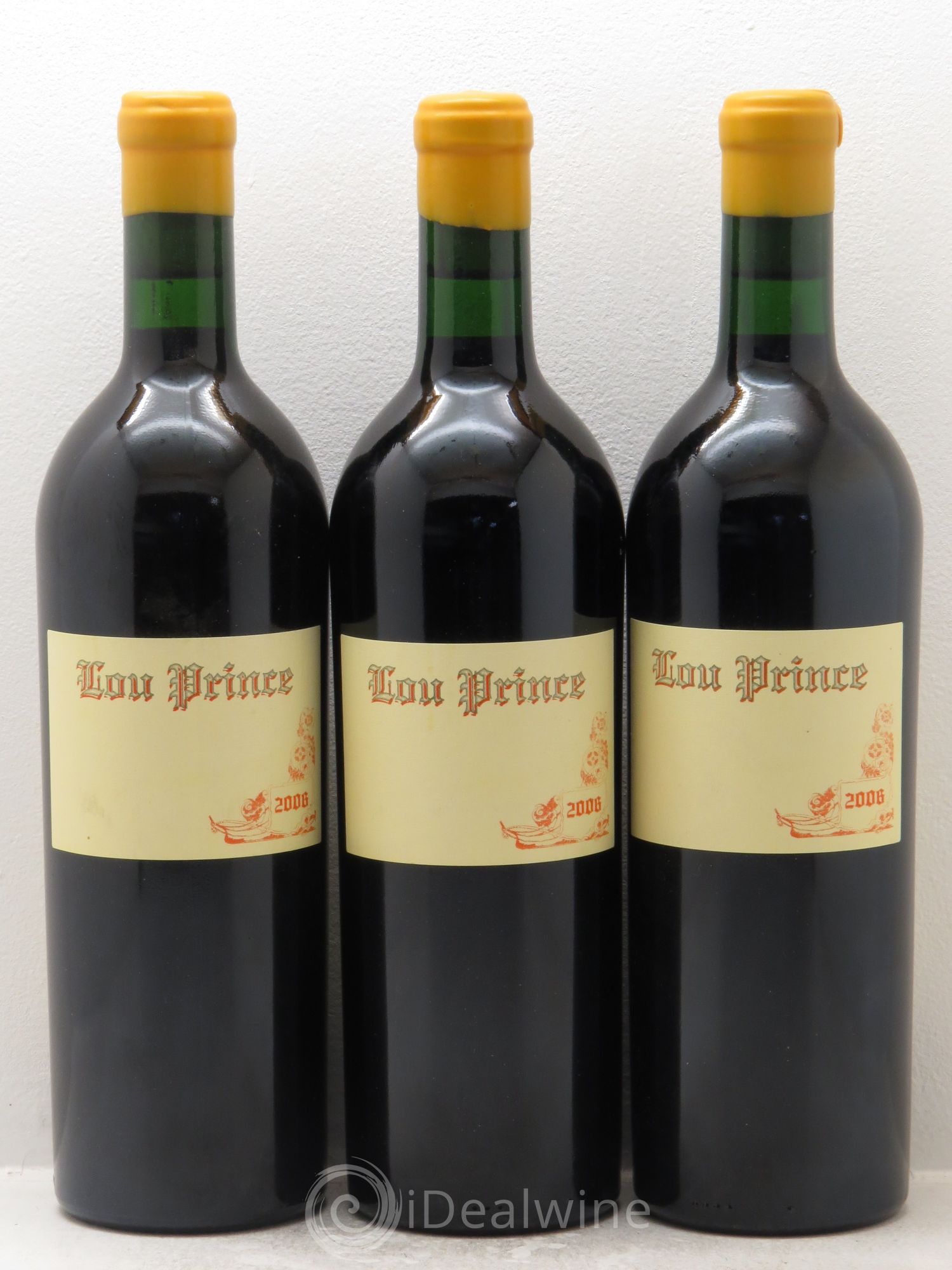 Cahors Lou Prince (sans prix de réserve) 2006 - Posten von 3 Flaschen - 0