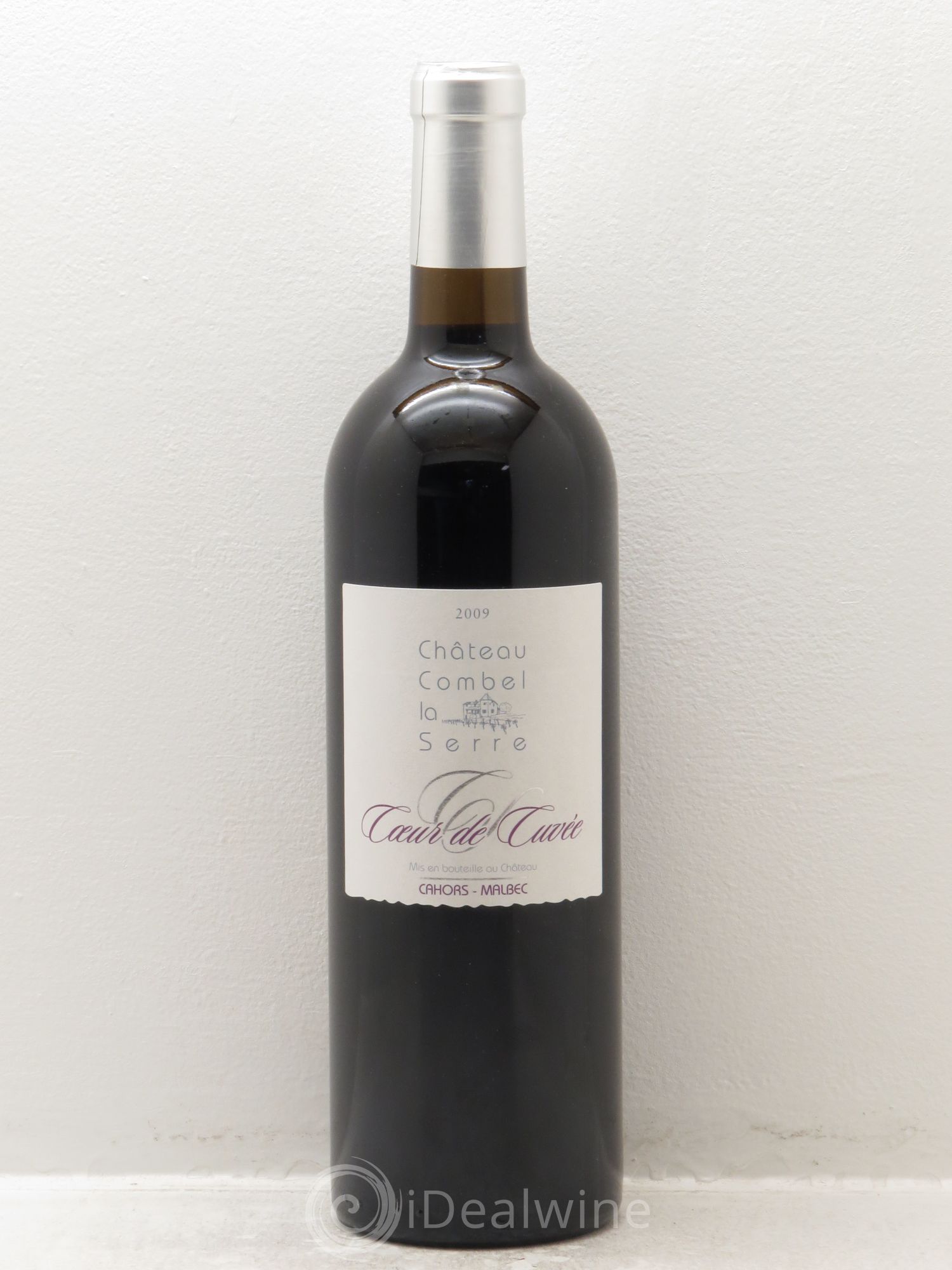 Cahors Château Combel La Serre Coeur de Cuvée (sans prix de réserve) 2009 - Posten von 1 Flasche - 0