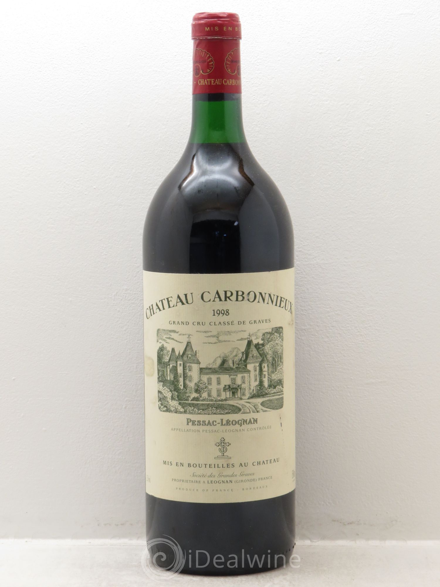 Château Carbonnieux Cru Classé de Graves 1998 - Lot de 1 magnum - 0