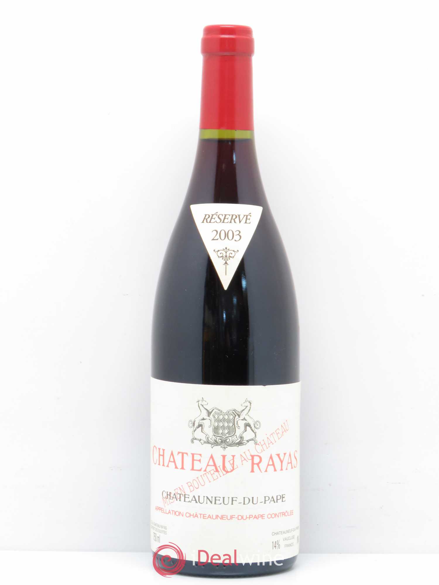 Châteauneuf-du-Pape Château Rayas Emmanuel Reynaud 2003 - Lot de 1 bouteille - 0