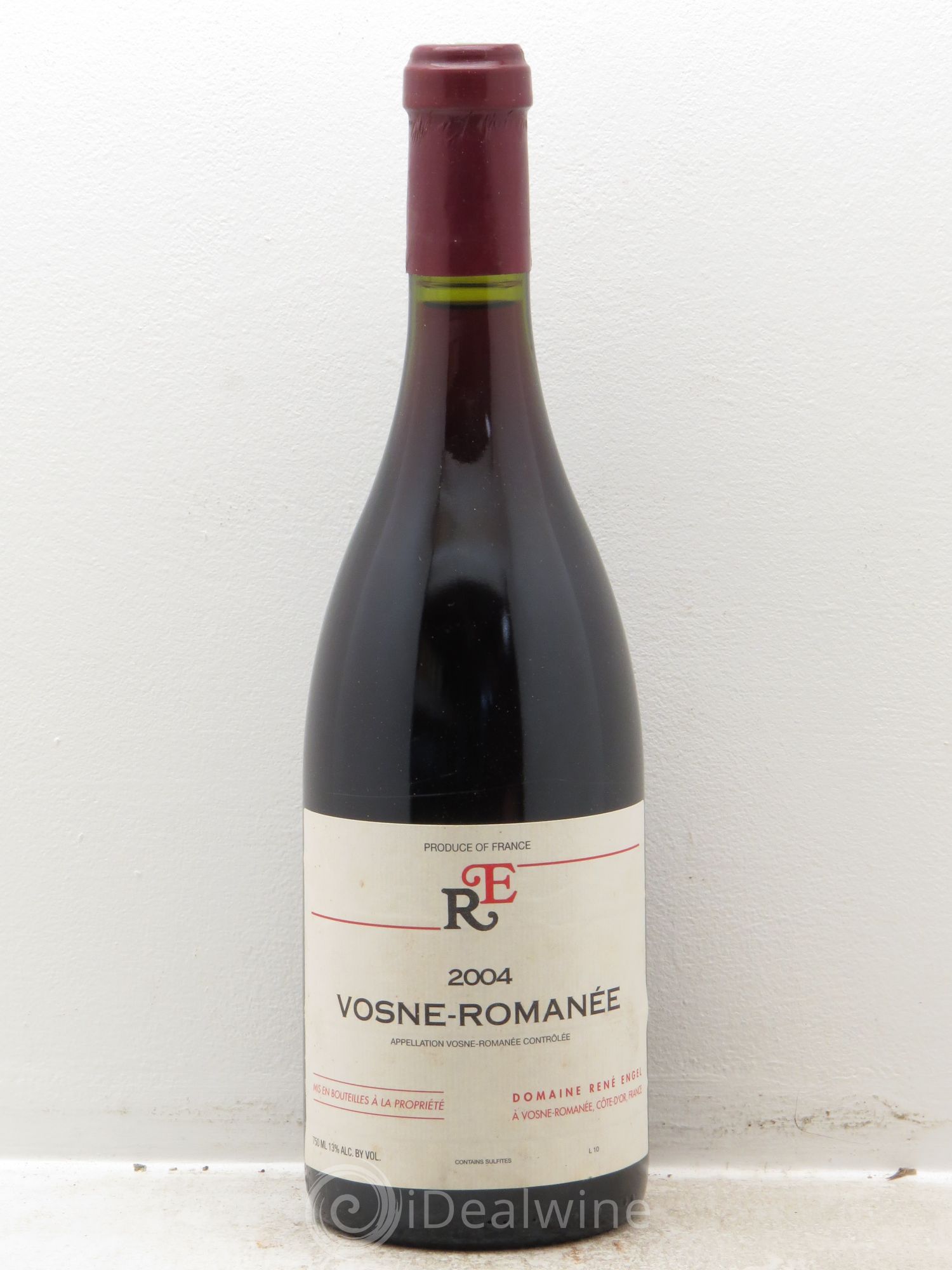 Vosne-Romanée Domaine René Engel - Domaine Eugénie 2004 - Lot de 1 bouteille - 0