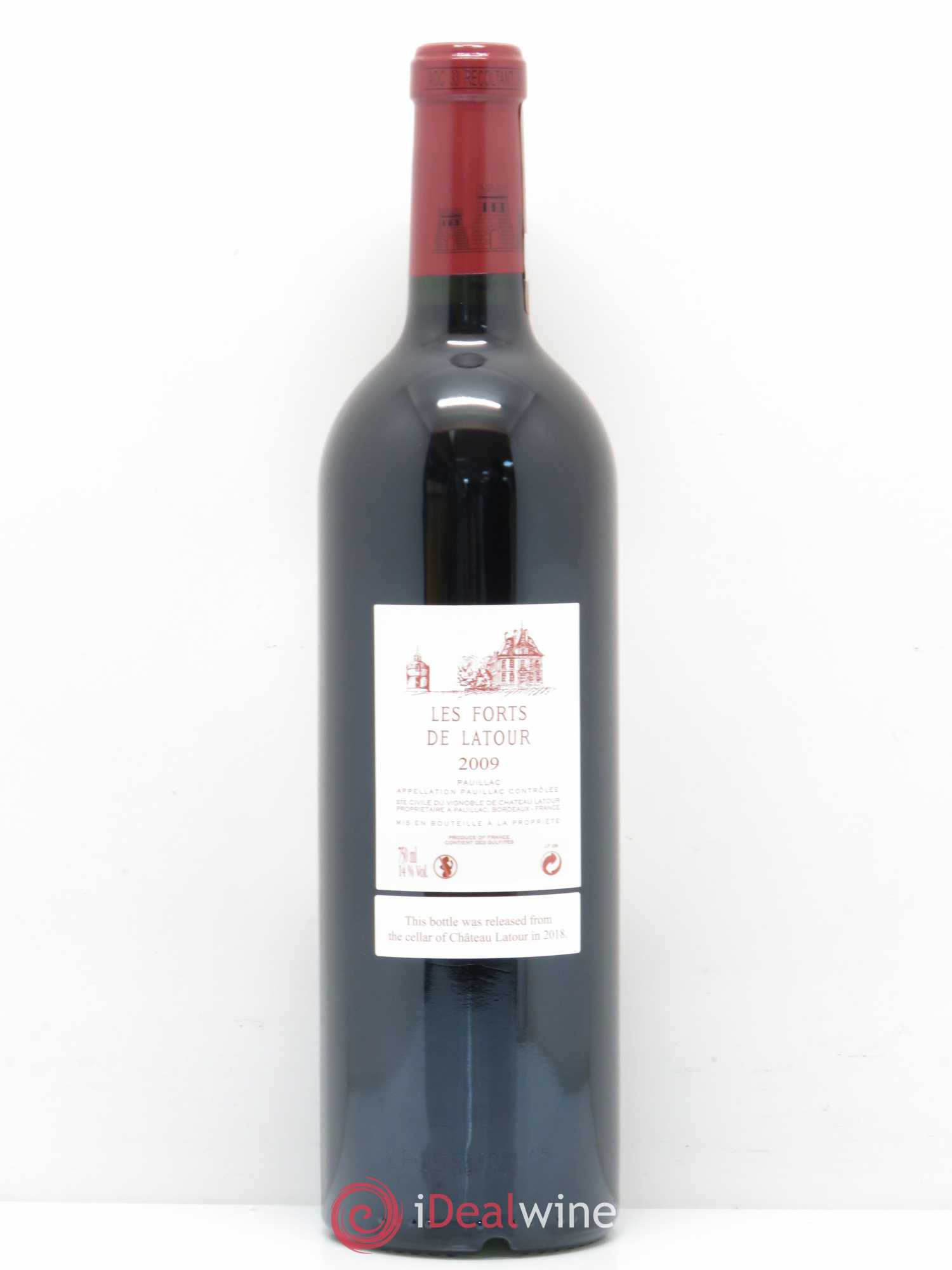 Les Forts de Latour Second Vin 2009 - Lot de 1 bouteille - 1