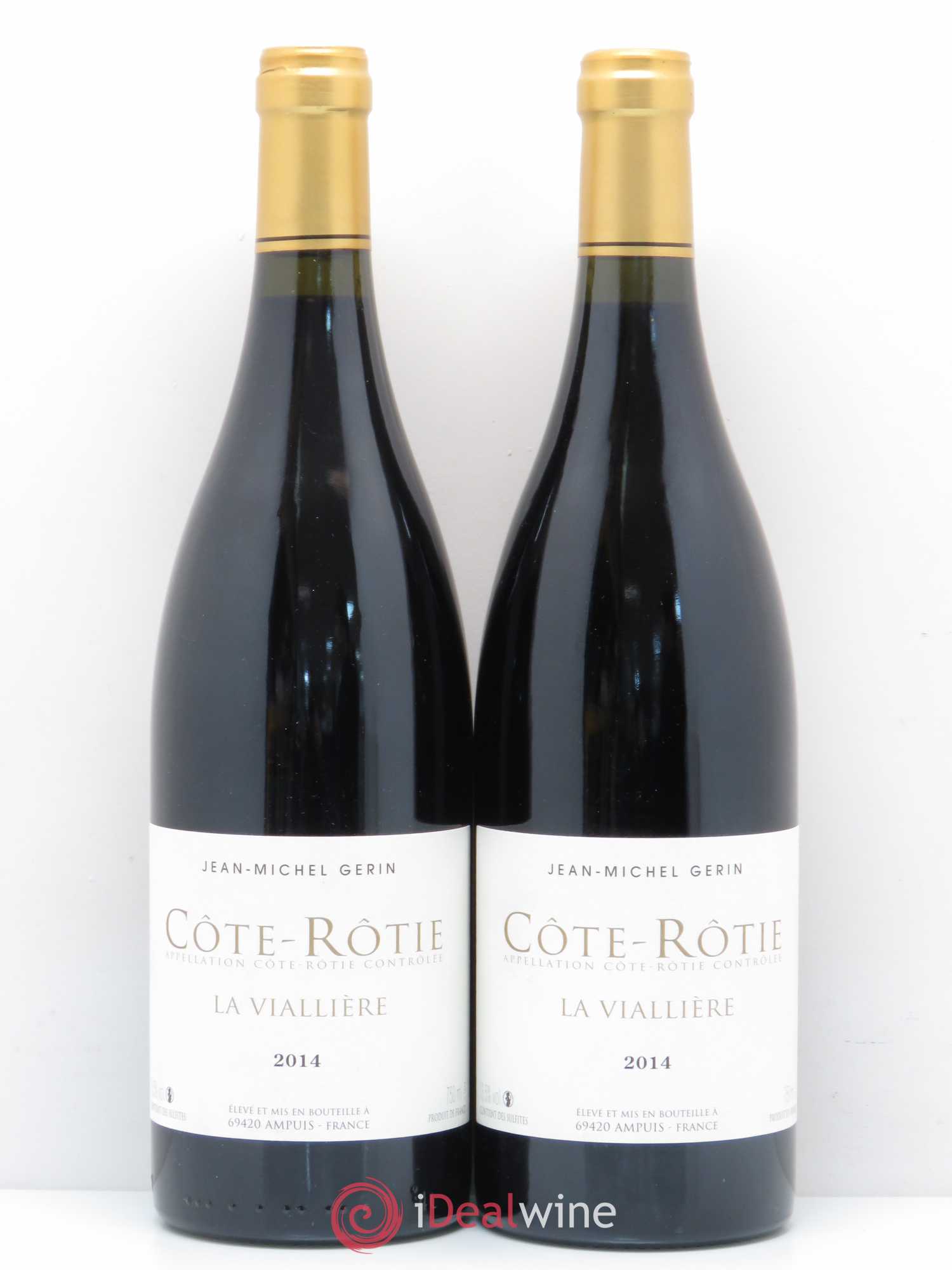 Côte-Rôtie La Viallière Jean-Michel Gerin 2014 - Lot de 2 bouteilles - 0