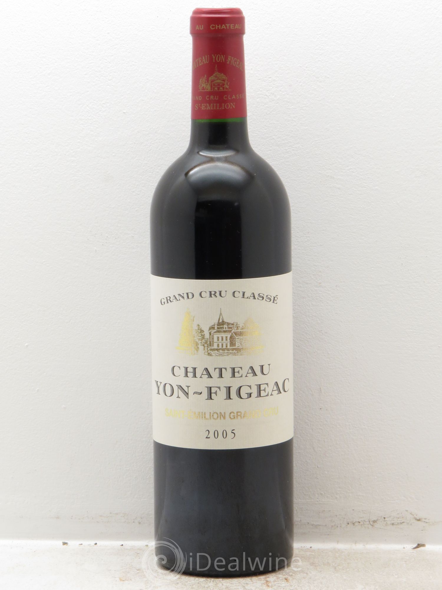 Château Yon Figeac Grand Cru Classé 2005 - Lot de 1 bouteille - 0