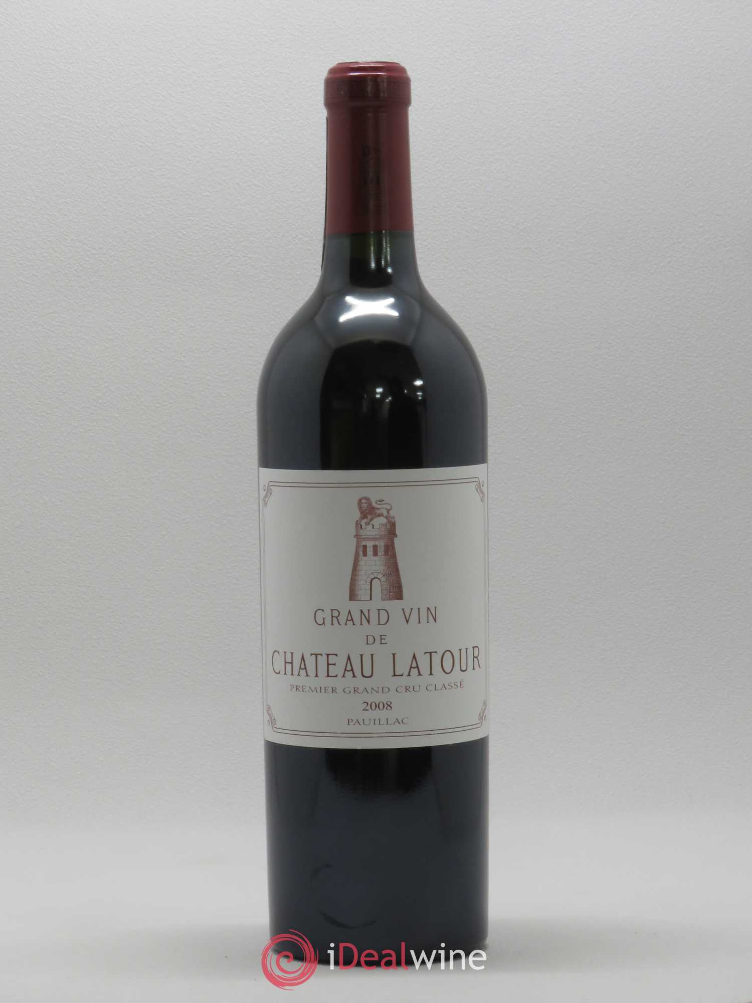 Château Latour 1er Grand Cru Classé 2008 - Lot de 1 bouteille - 0