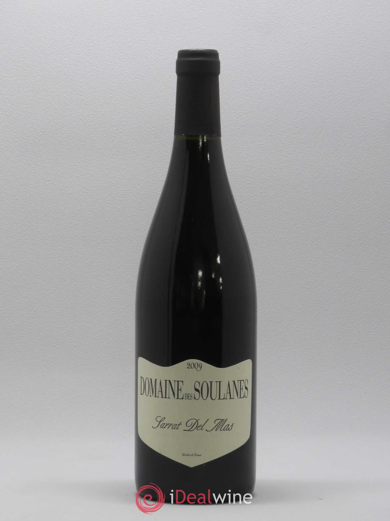 Côtes du Roussillon Villages Serrat del Mas Domaine des Soulanes (sans prix de réserve) 2009 - Posten von 1 Flasche - 0