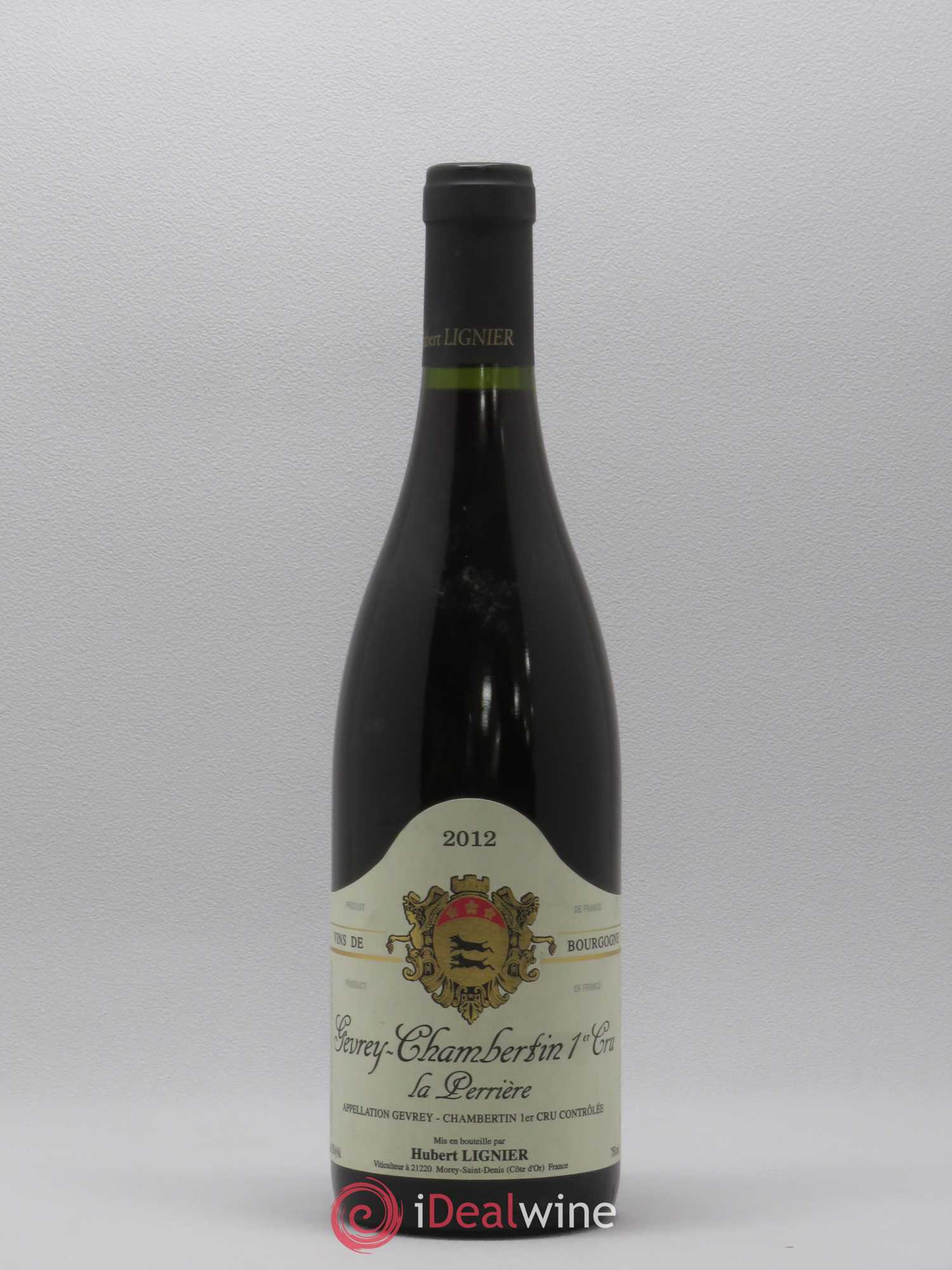 Gevrey-Chambertin 1er Cru La Perrière Hubert Lignier 2012 - Posten von 1 Flasche - 0