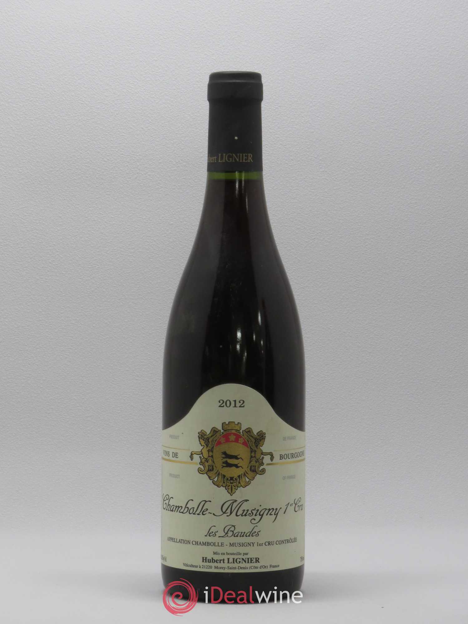 Chambolle-Musigny 1er Cru Les Baudes Hubert Lignier 2012 - Posten von 1 Flasche - 0
